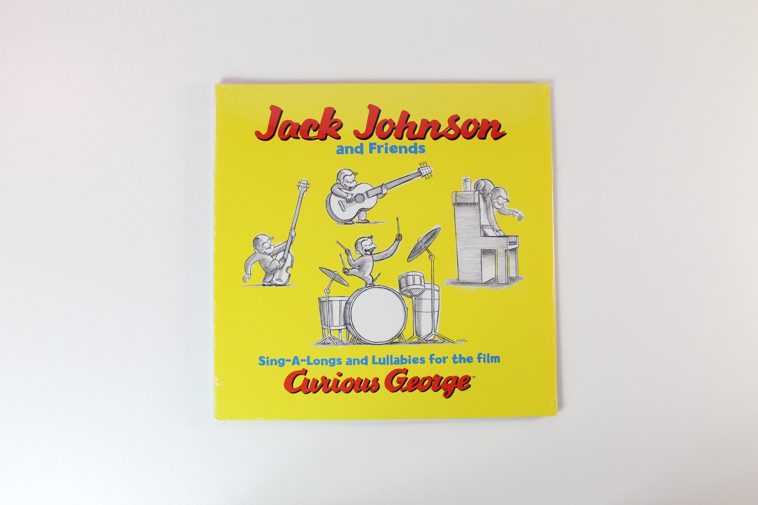 Jack Johnson - Sing-A-Longs And Lullabies For The Film Curious George on Brushfire Records - Sealed