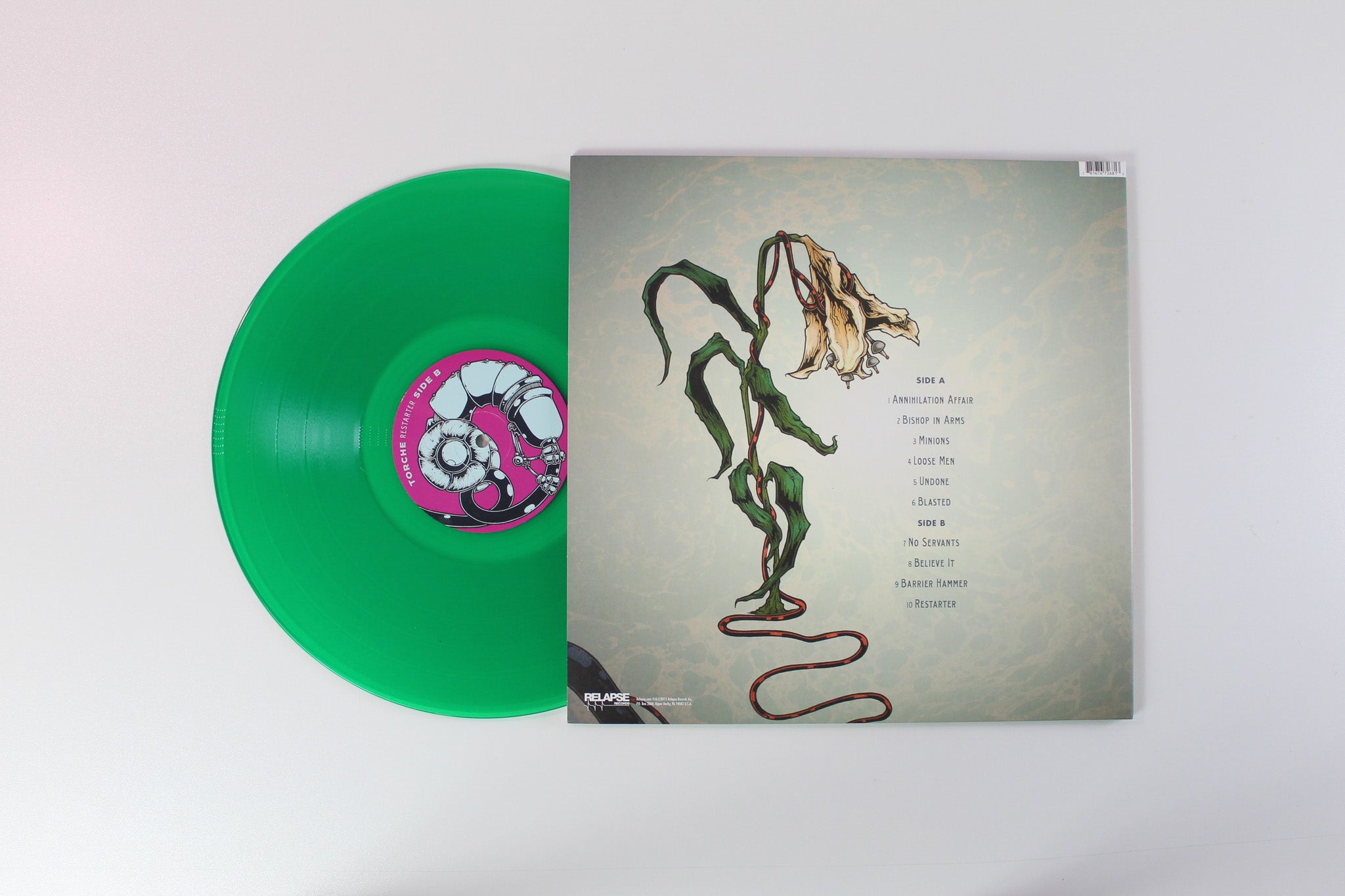 Torche - Restarter on Relapse Records - Mint Green Vinyl