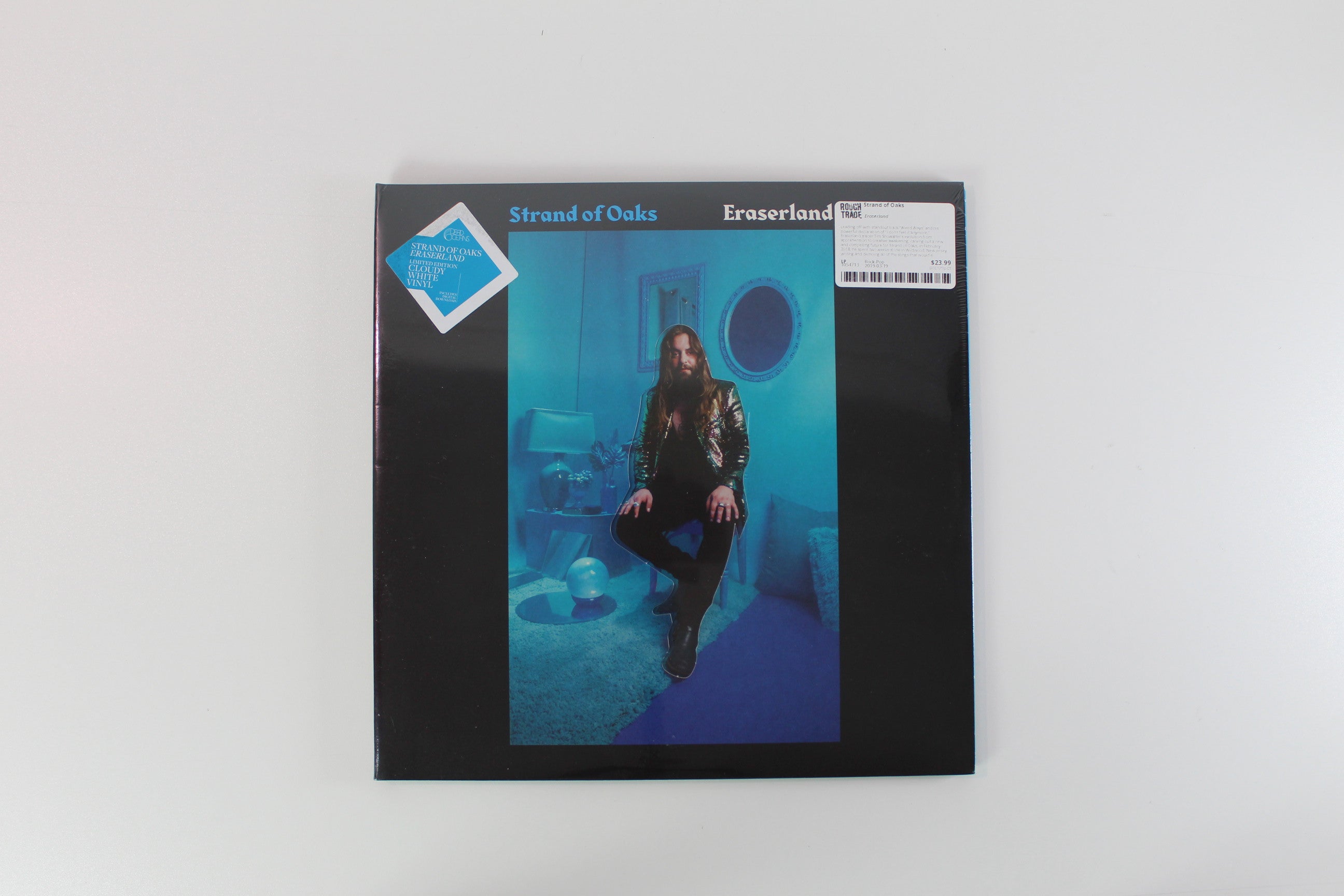 Strand Of Oaks - Eraserland on Dead Oceans Ltd Cloudy White Vinyl Sealed