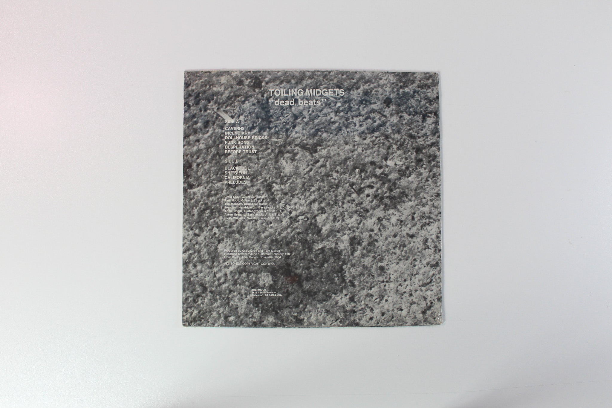 Toiling Midgets - Dead Beats on Thermidor - Sealed