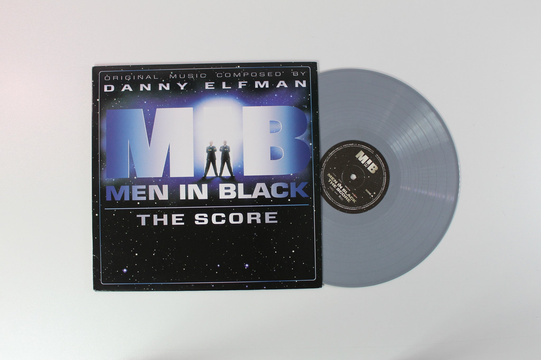 Danny Elfman - Men In Black - The Score on Enjoy The Ride Records - Silver Vinyl