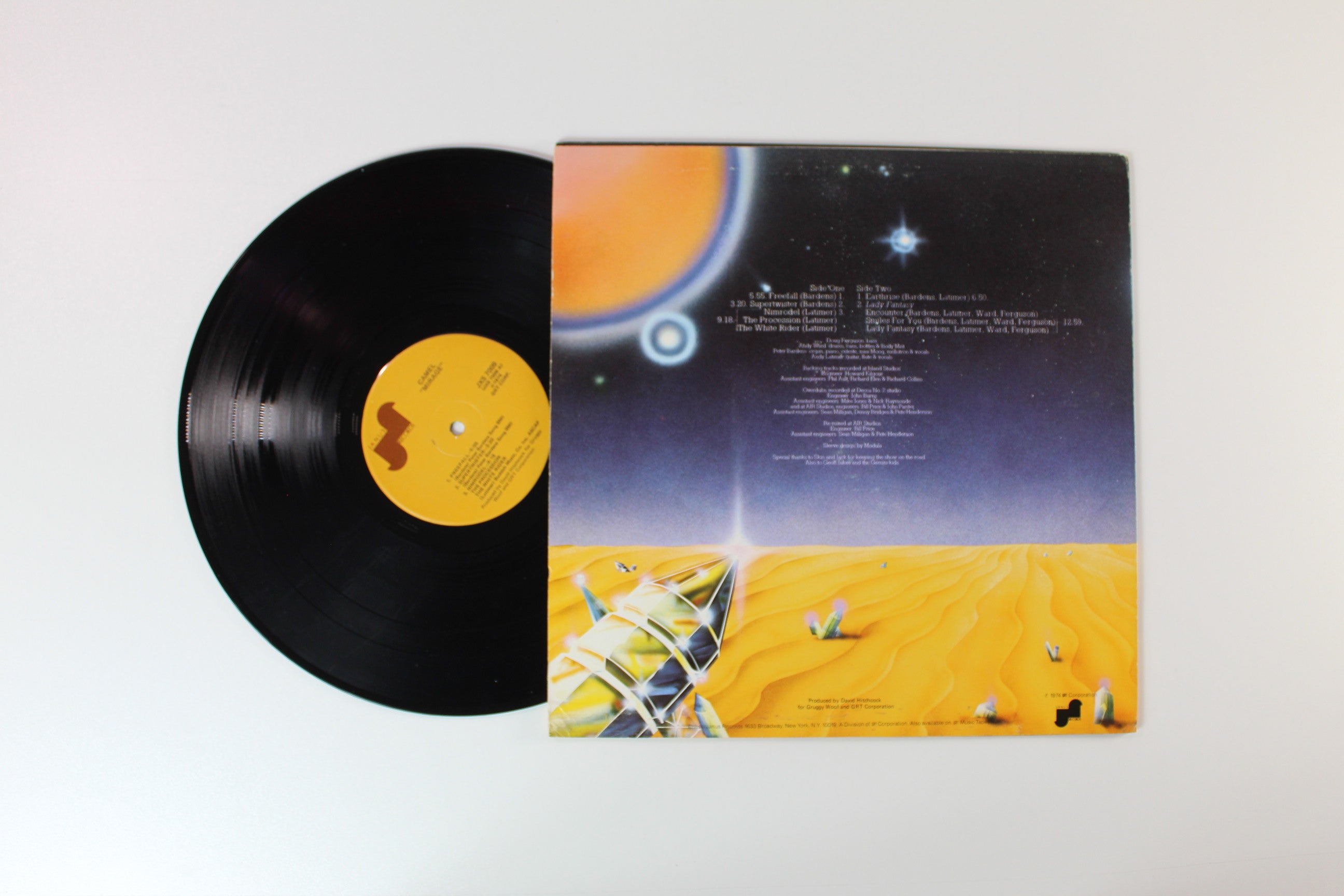 Camel - Mirage on Janus Records