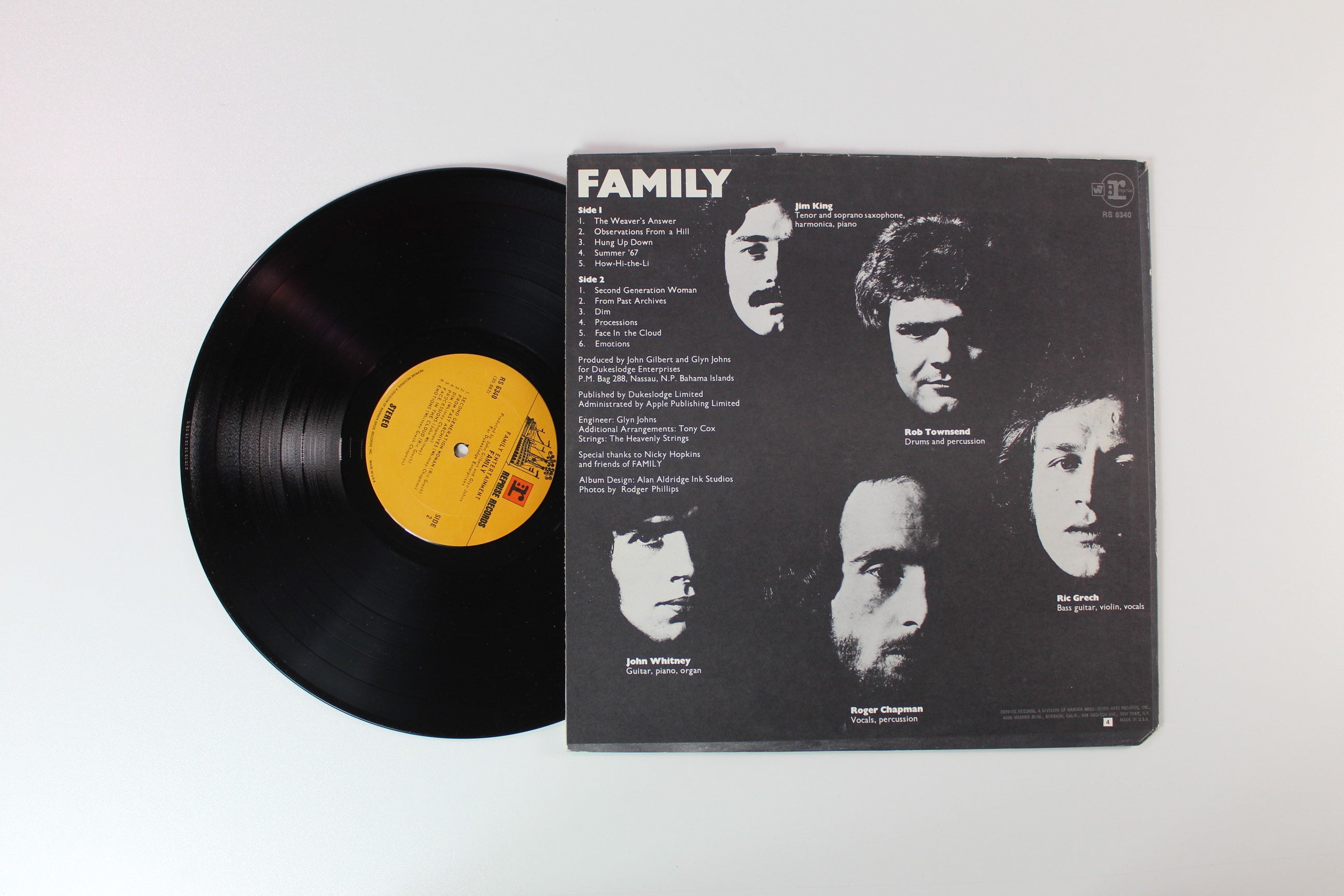 Family - Family Entertainment on Reprise Records