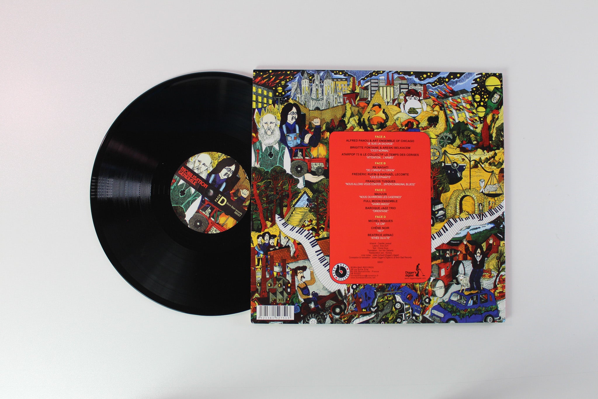 Various - Mobilisation Générale on Born Bad Records / Diggersdigest