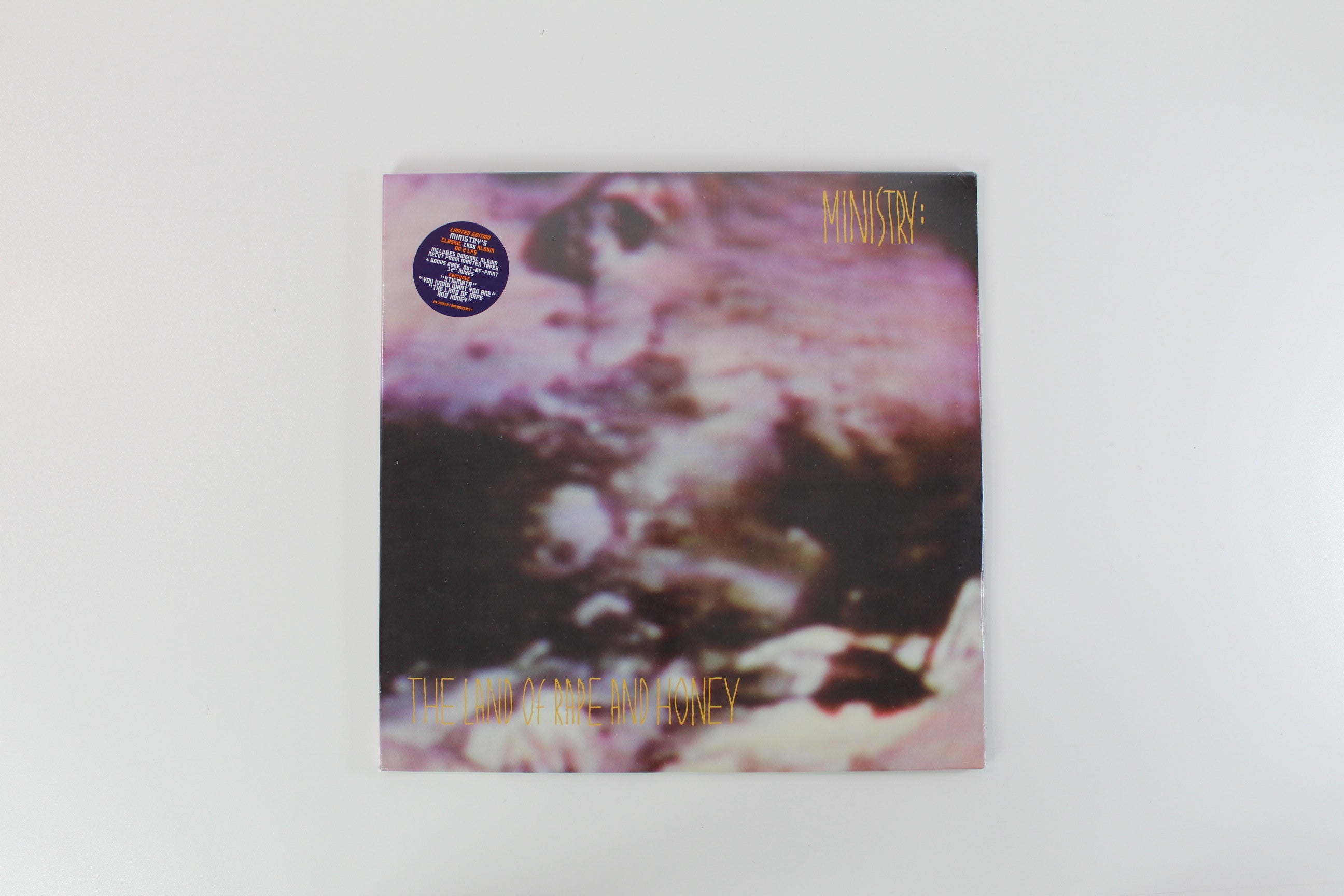Ministry - The Land Of Rape And Honey on Sire Ltd Reissue Sealed