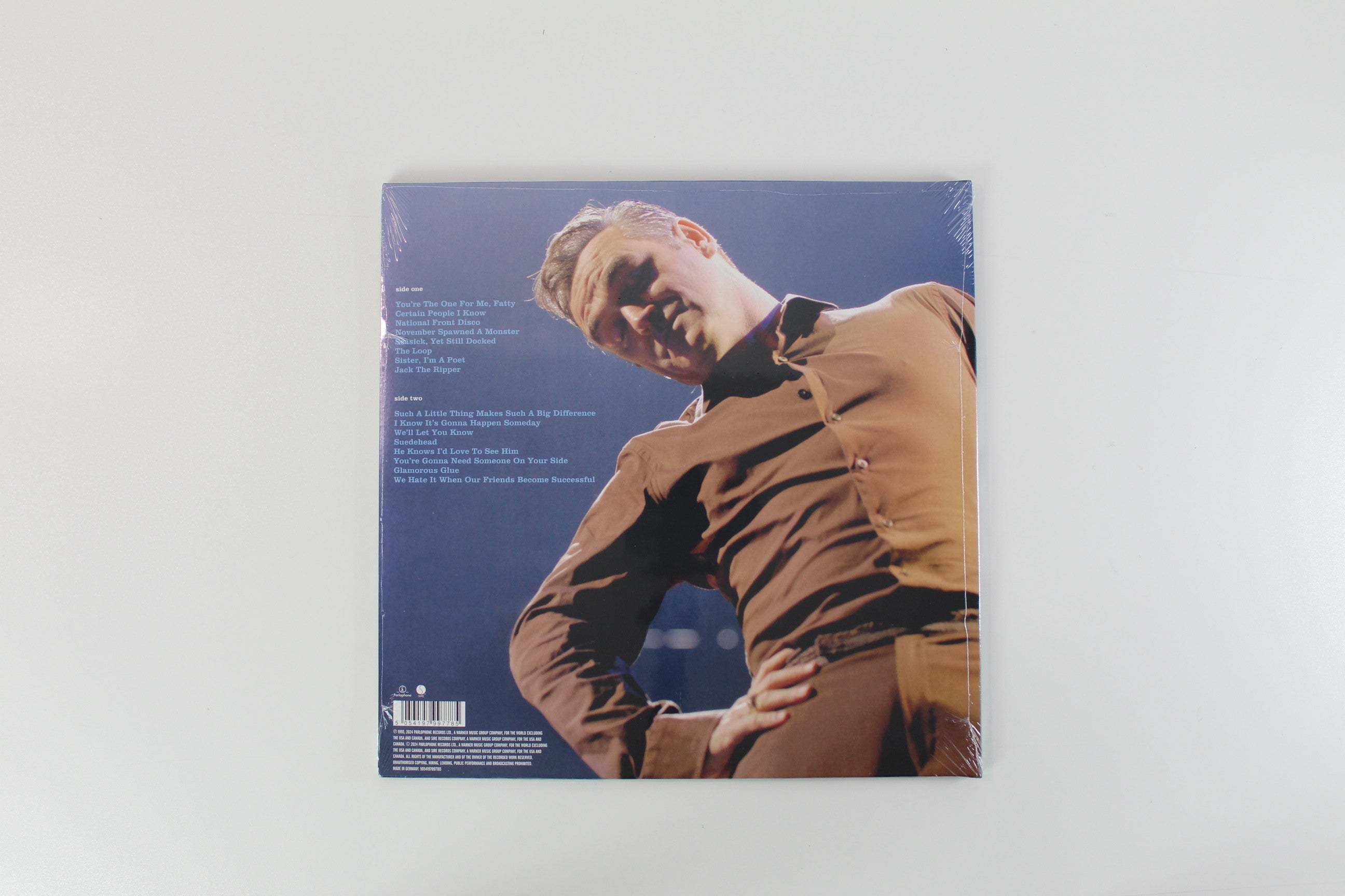Morrissey - Beethoven Was Deaf Live In Paris on Parlophone Biovinyl Reissu Sealed