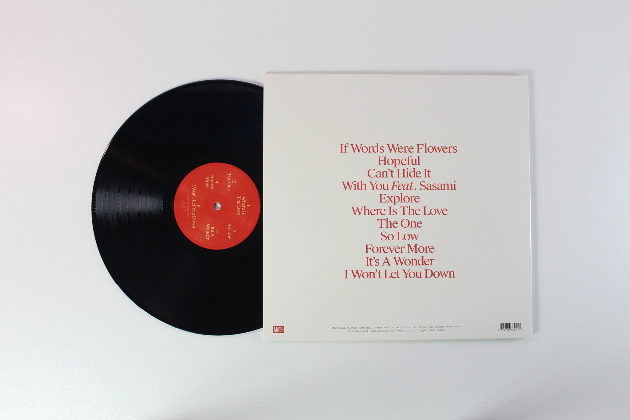 Curtis Harding - If Words Were Flowers on Anti-