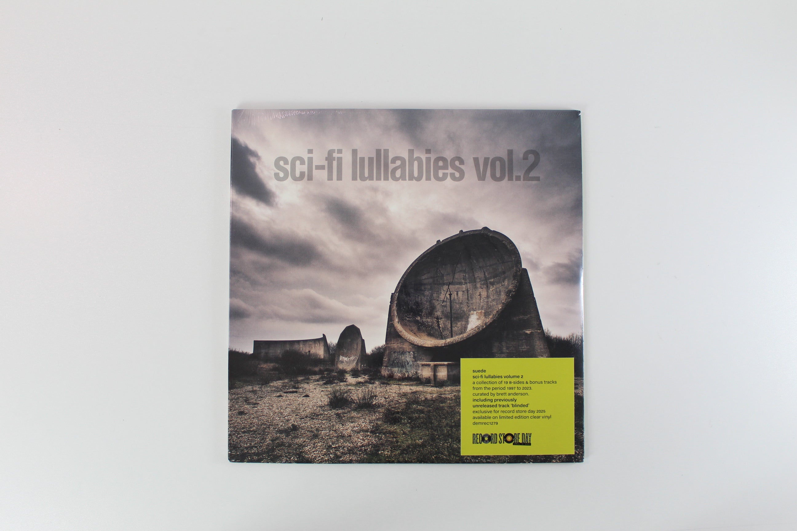 Suede - Sci-Fi Lullabies Vol.2 on Demon Records RSD 2025 Ltd Clear Vinyl Sealed