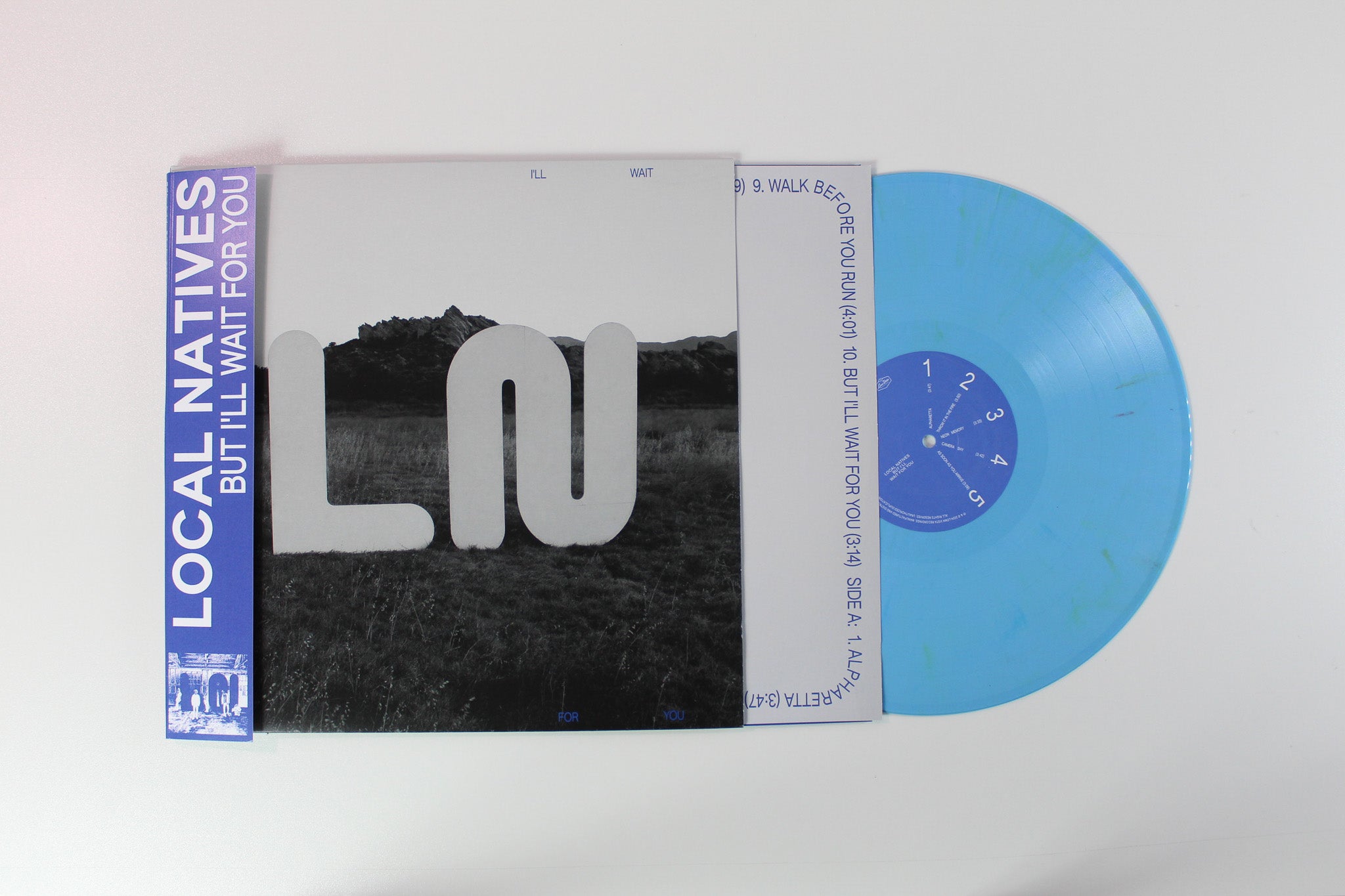 Local Natives - But I'll Wait For You on Loma Vista Recordings - Blue Vinyl