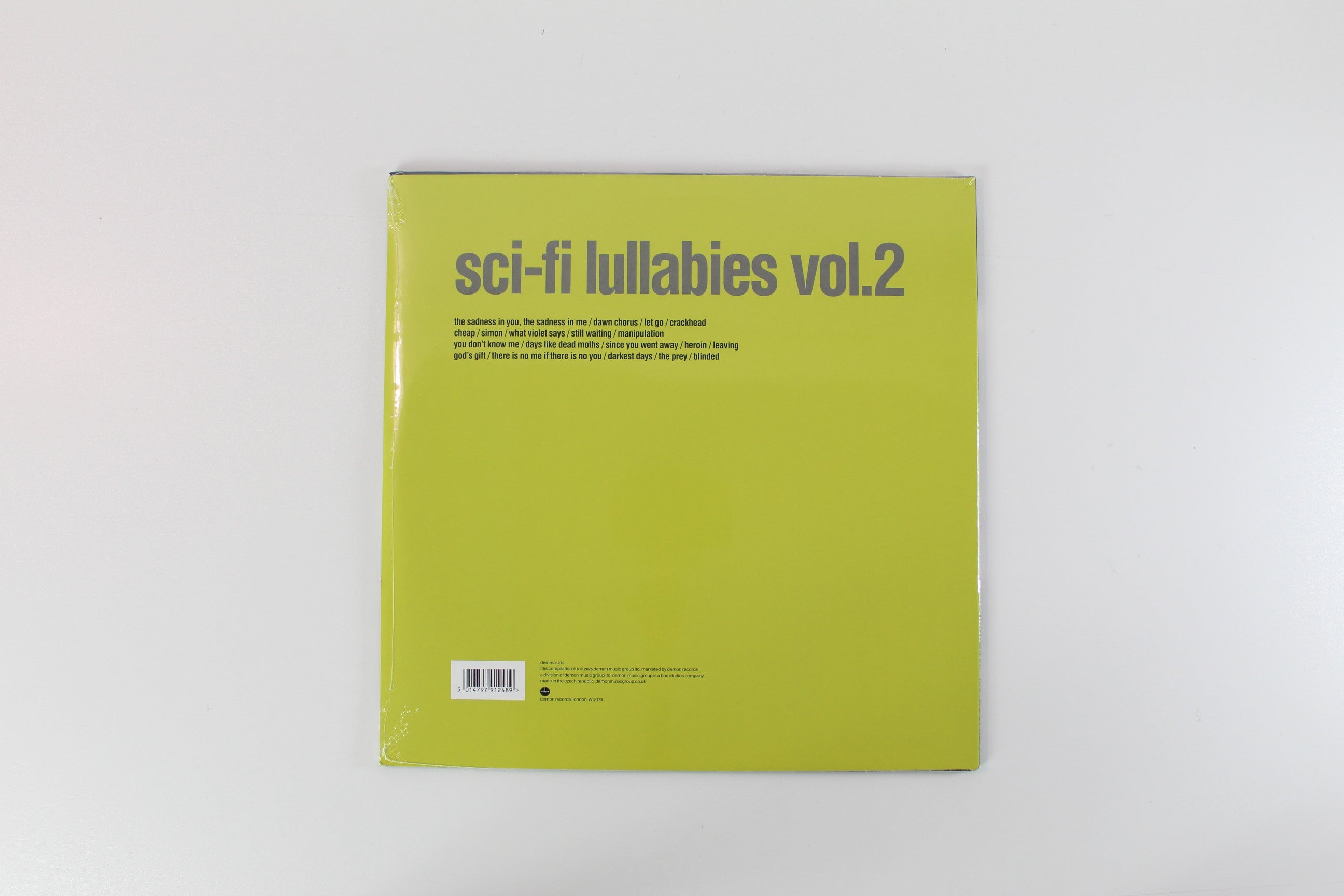 Suede - Sci-Fi Lullabies Vol.2 on Demon Records RSD 2025 Ltd Clear Vinyl Sealed