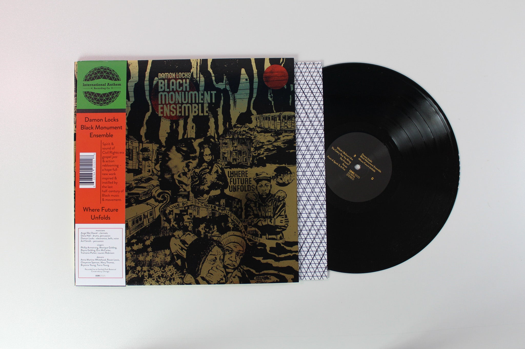 Damon Locks Black Monument Ensemble - Where Future Unfolds on International Anthem Recording Company