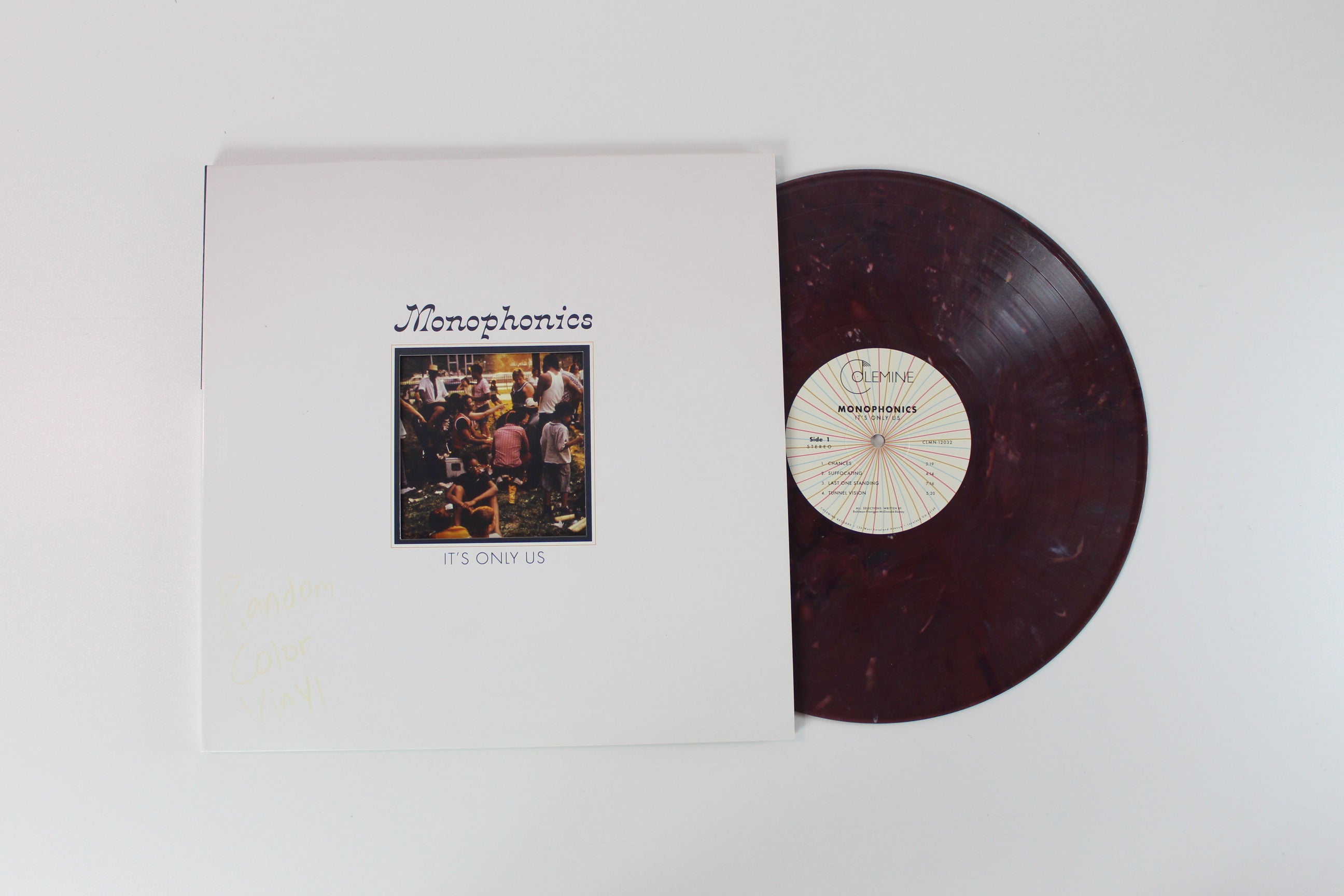 Monophonics - It's Only Us on Colemine Records - Limited Edition - Random Color