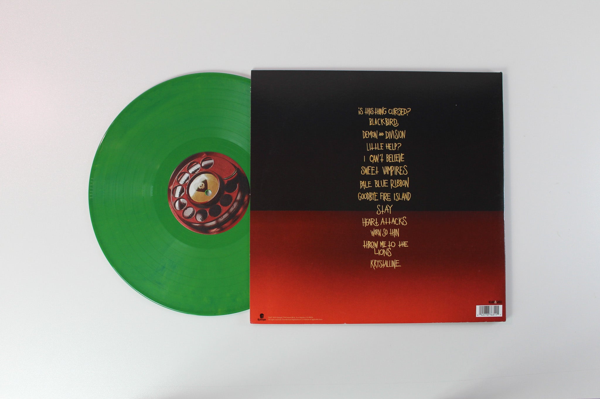 Alkaline Trio - Is This Thing Cursed? on Epitaph - Green Vinyl