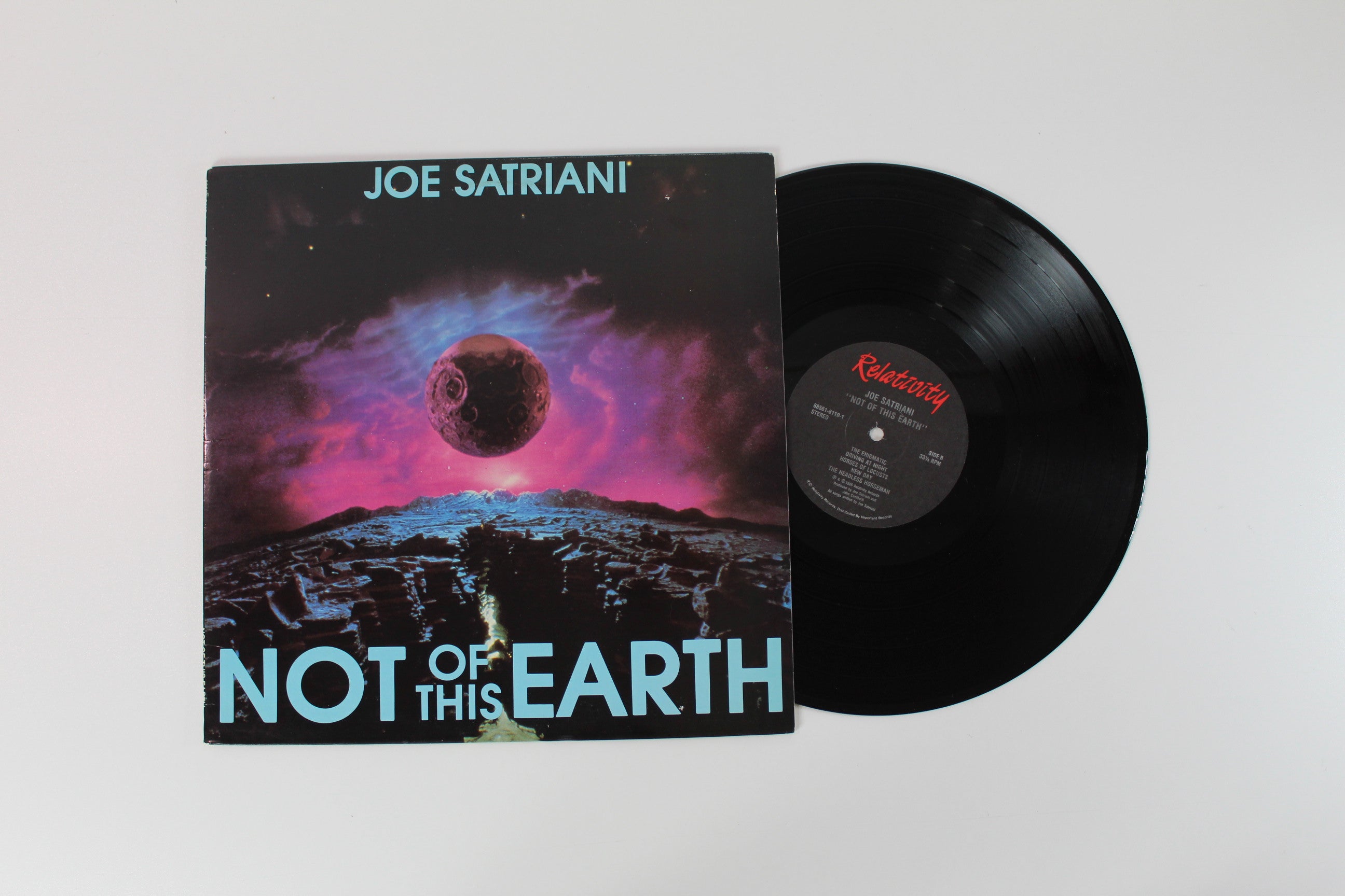 Joe Satriani - Not Of This Earth on Relativity
