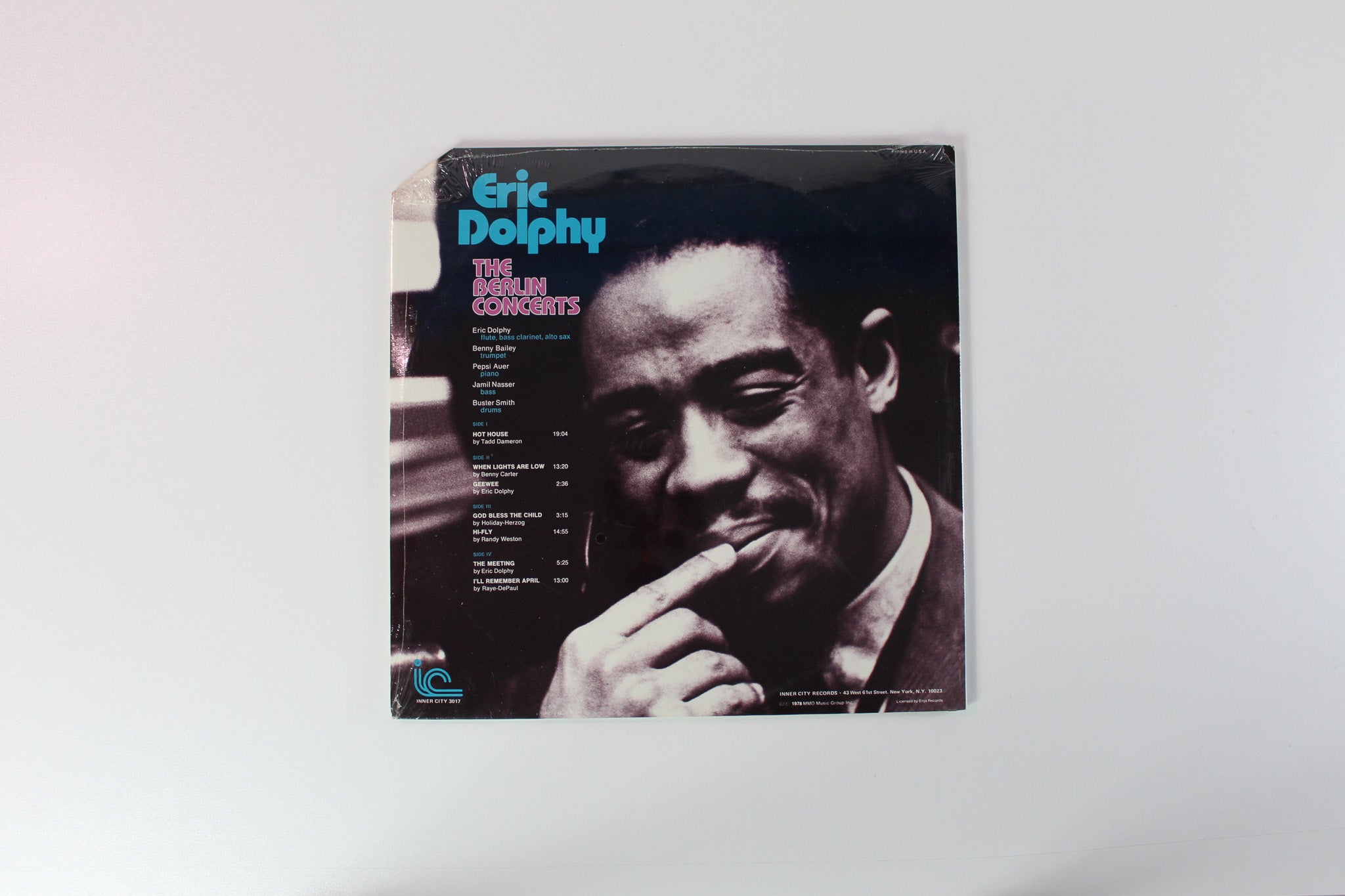 Eric Dolphy - The Berlin Concerts on Inner City Records - Sealed