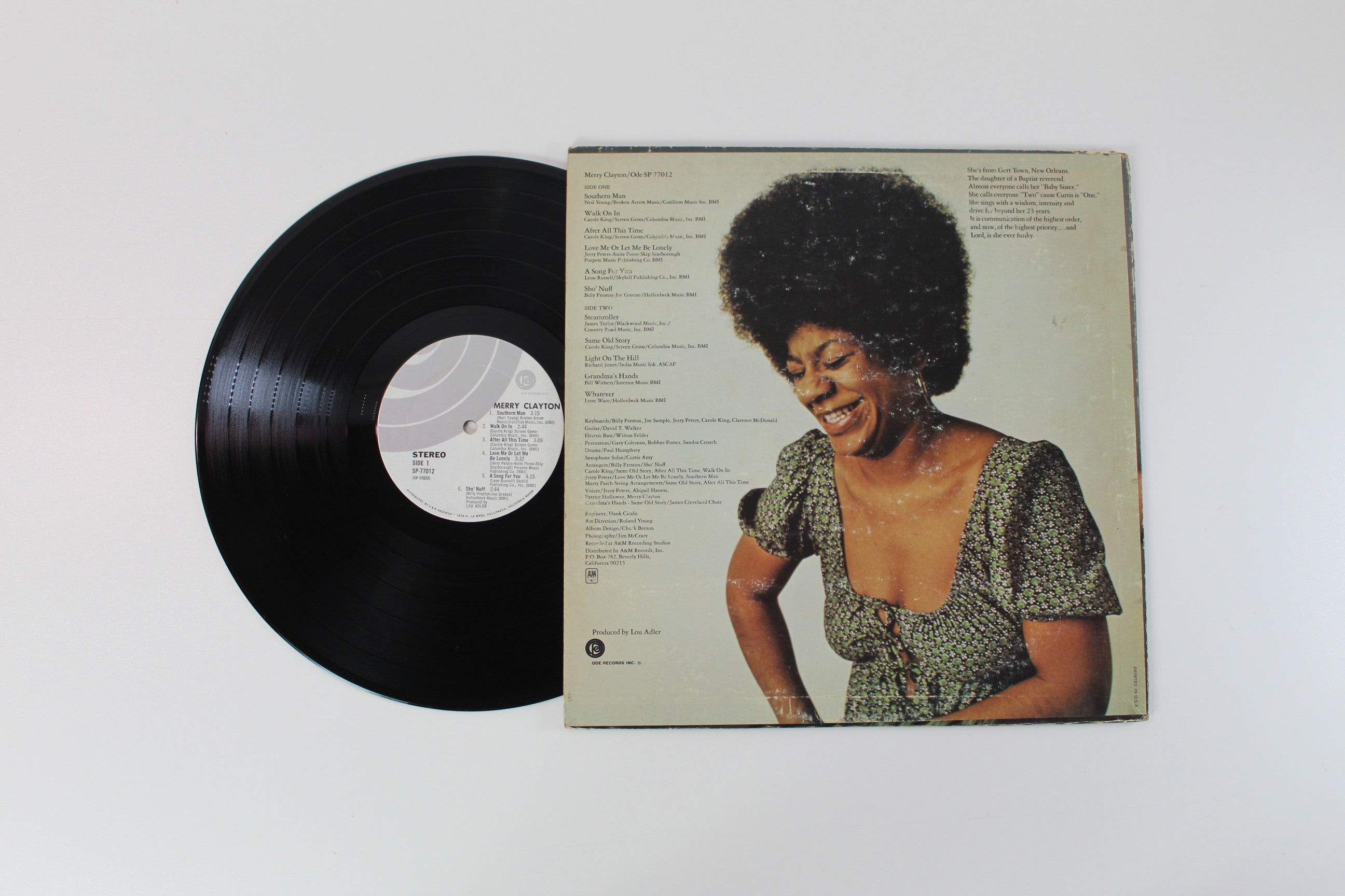 Merry Clayton - Merry Clayton on Ode Records