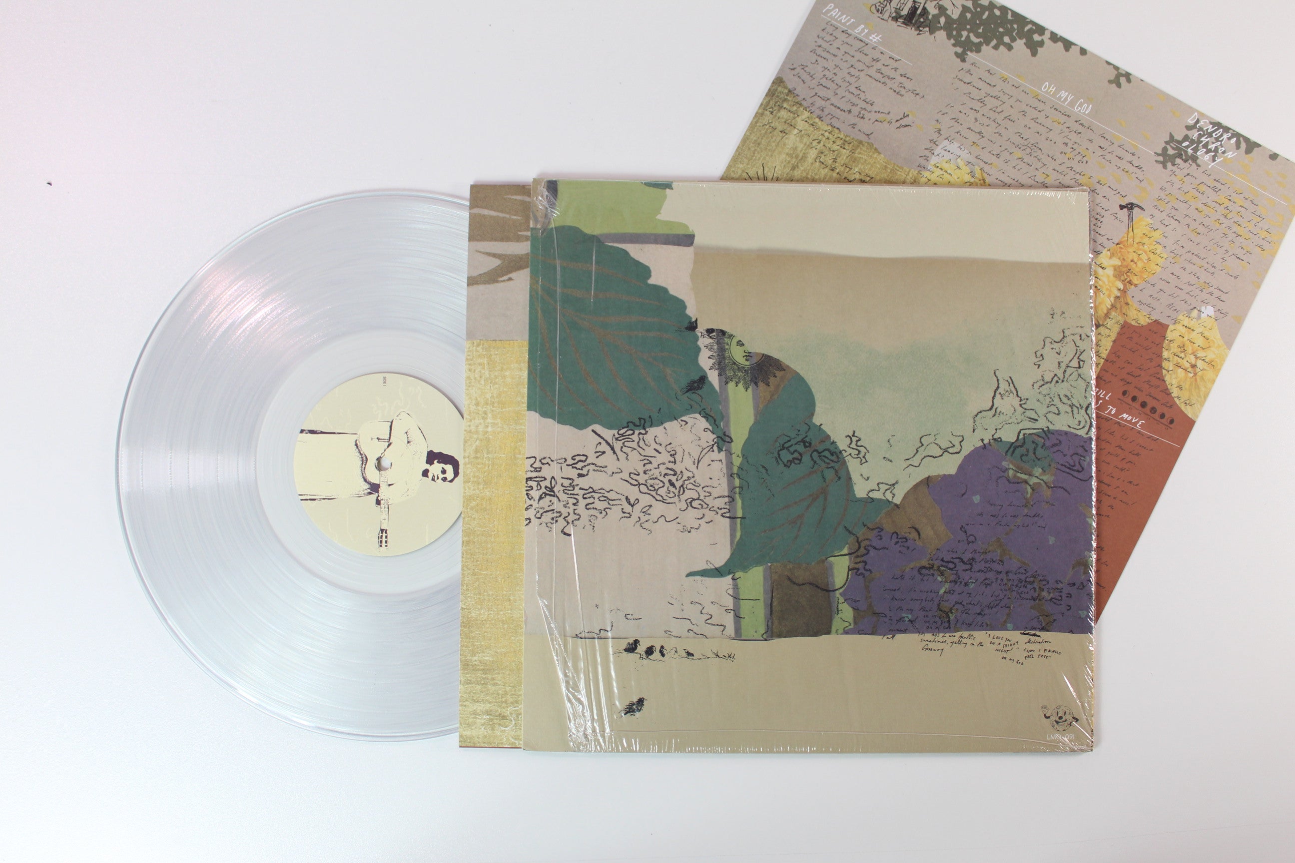 Shannen Moser - The Sun Still Seems To Move on Lame-O Records - Clear Vinyl
