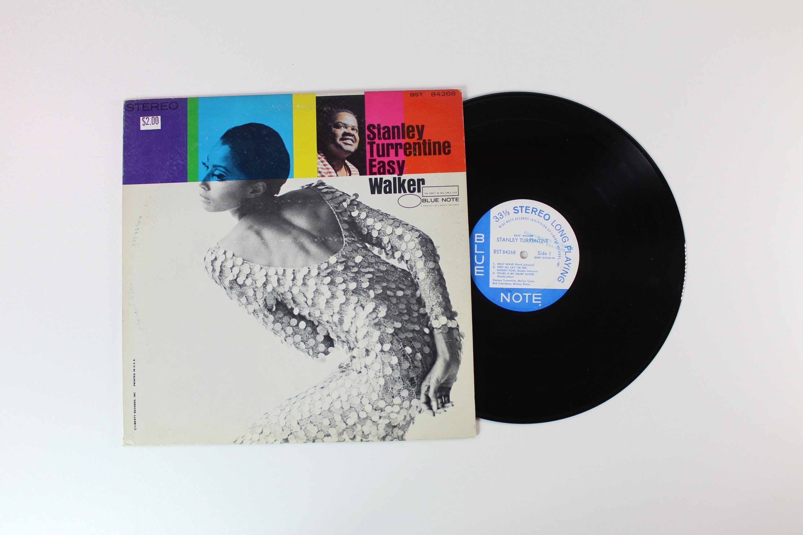 Stanley Turrentine - Easy Walker on Blue Note BST 84268 Liberty Pressing