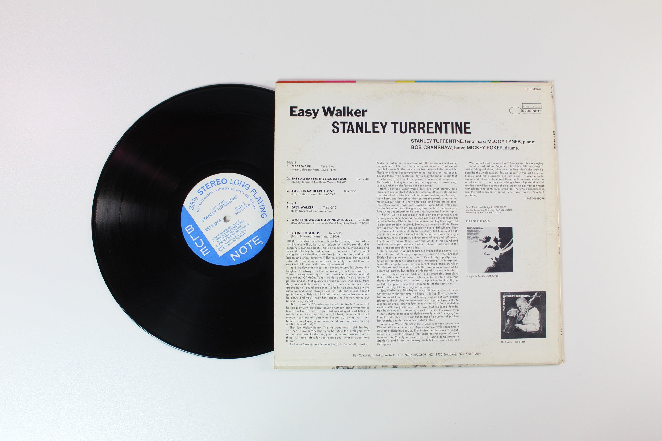 Stanley Turrentine - Easy Walker on Blue Note BST 84268 Liberty Pressing