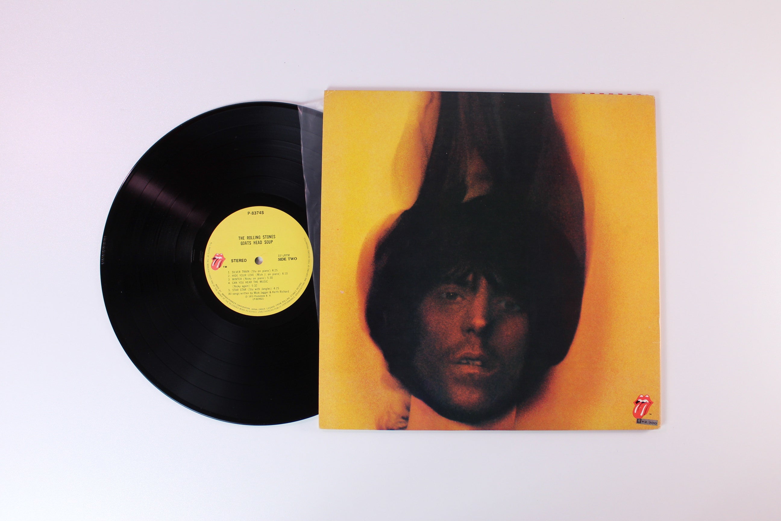 The Rolling Stones - Goats Head Soup on Rolling Stones Records - 1974 Japanese pressing