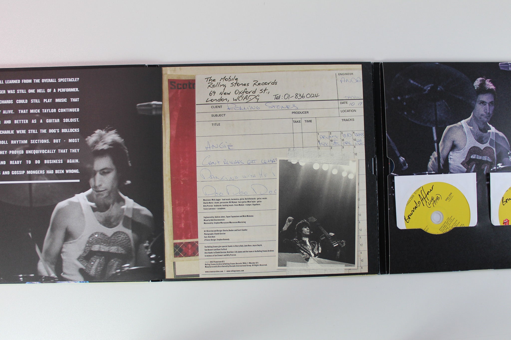 The Rolling Stones - The Brussels Affair on Rolling Stones Archive Ltd Collector's Edition Box Set
