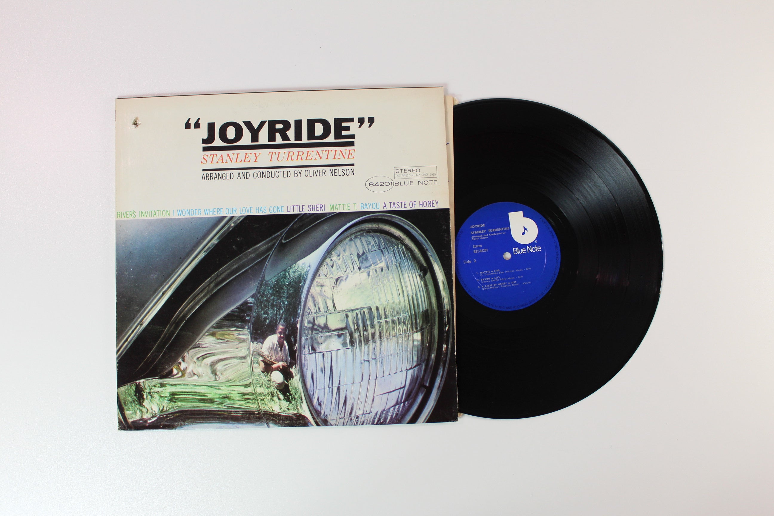 Stanley Turrentine - Joyride on Blue Note – BST 84201 Stereo 1977 reissue