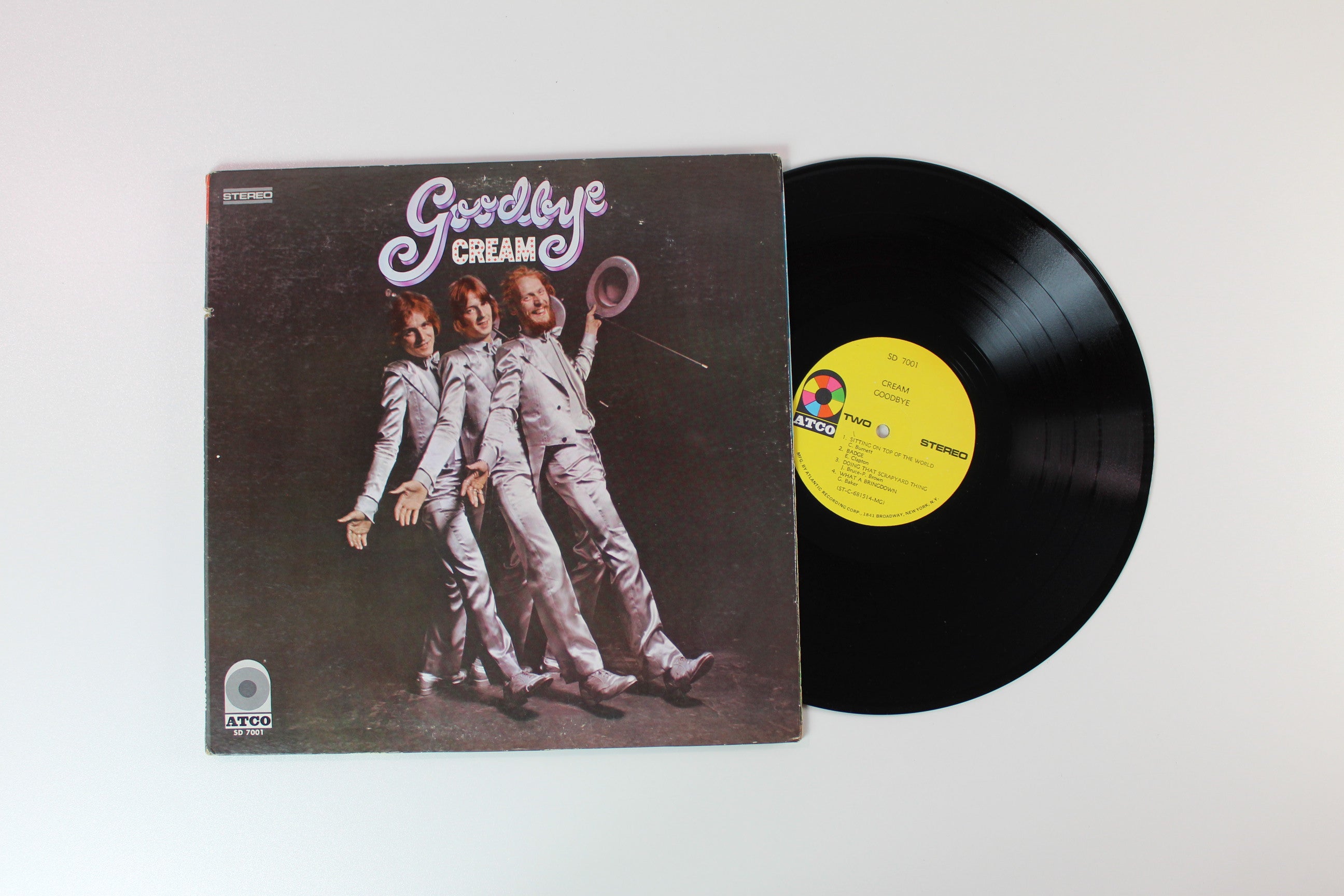 Cream - Goodbye on ATCO Records w/ Poster