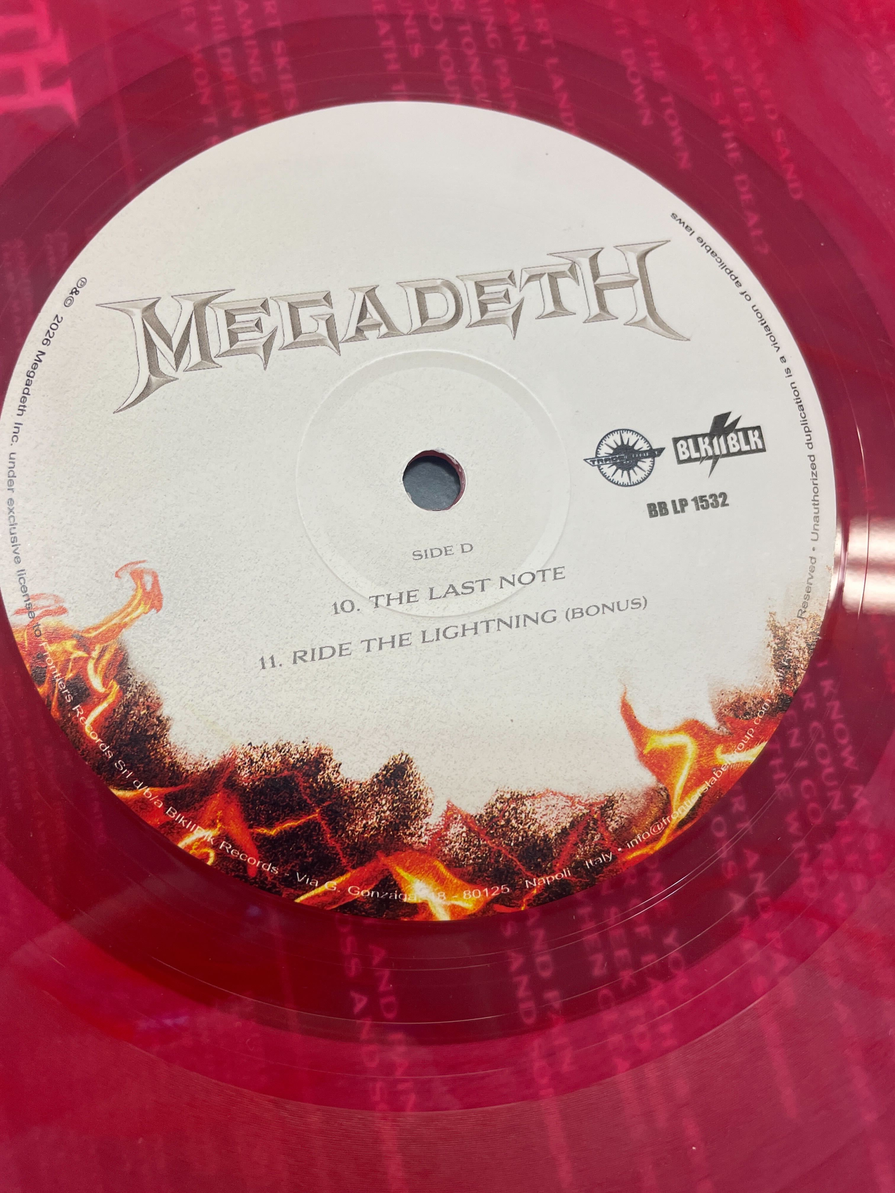 Megadeth - Megadeth [Indie-Exclusive Colored Vinyl]