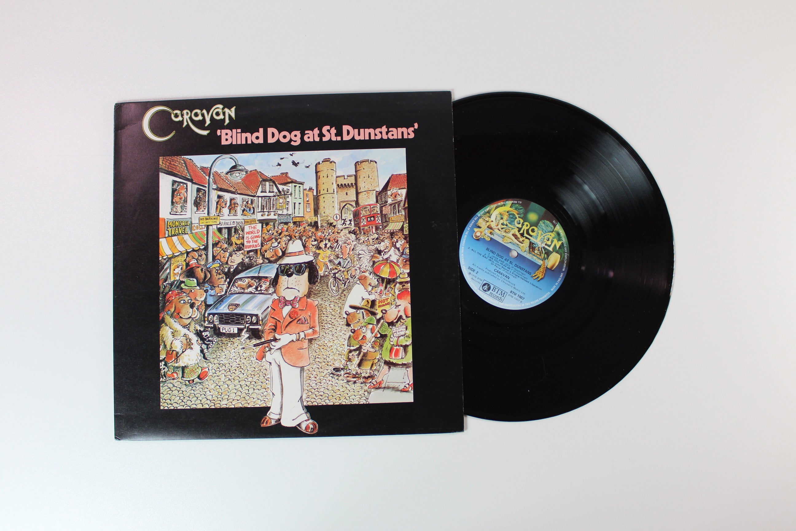 Caravan - Blind Dog At St. Dunstans on BTM Records - UK pressing