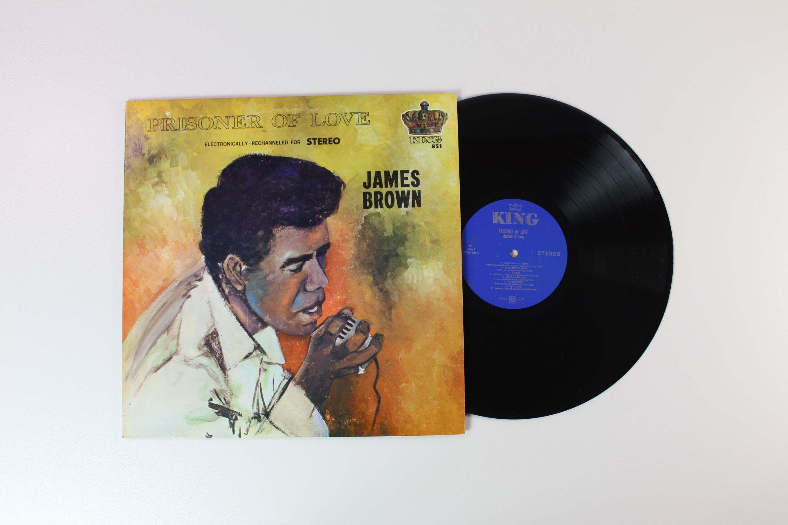 James Brown - Prisoner Of Love on King Records - Stereo