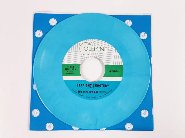 The Winston Brothers - Straight Shooter / Island Travel [Sky Blue 7" Vinyl]
