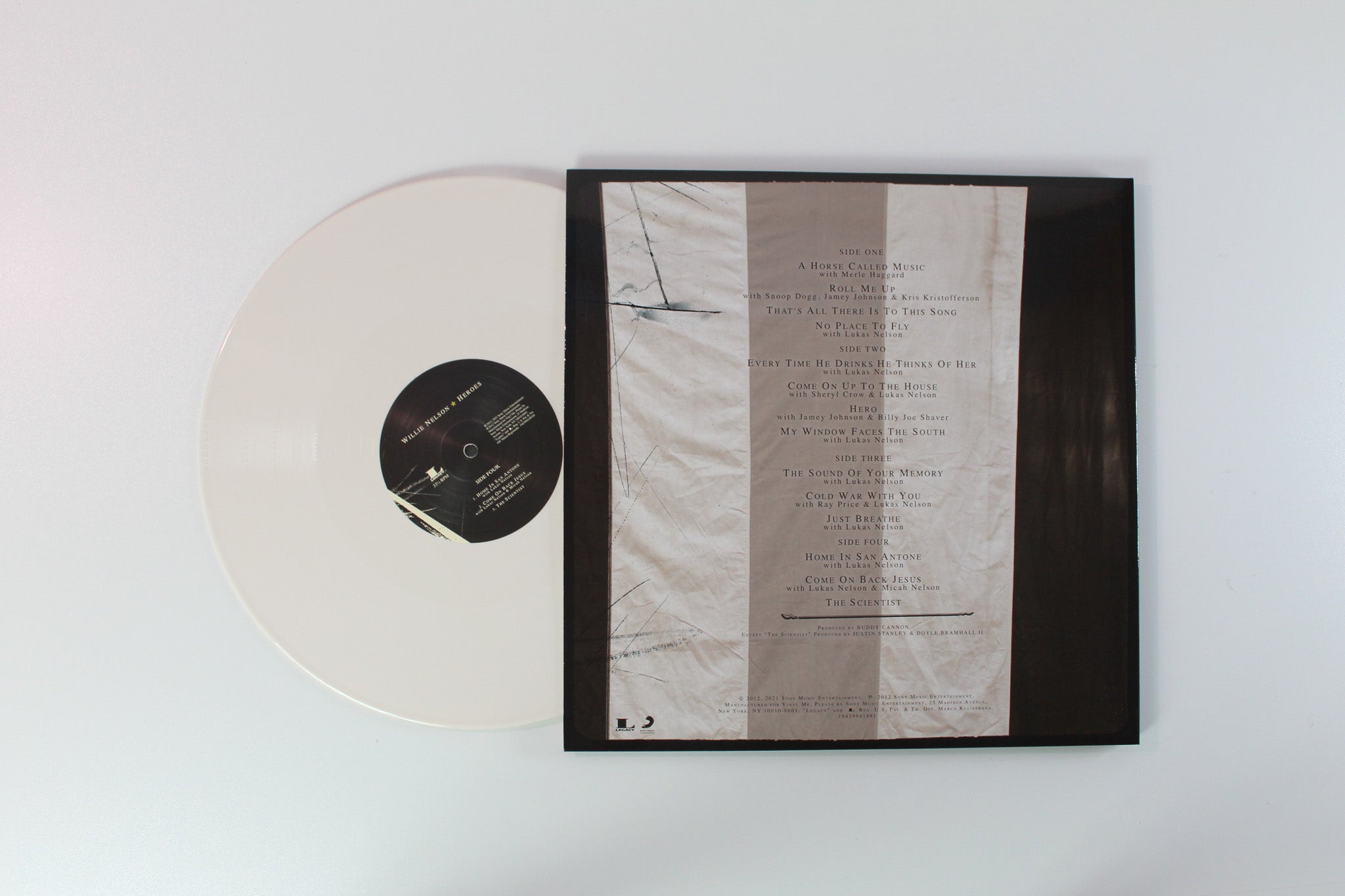 Willie Nelson - The Story Of Willie Nelson Ltd. Reissue on Vinyl Me, Please Colored Vinyl