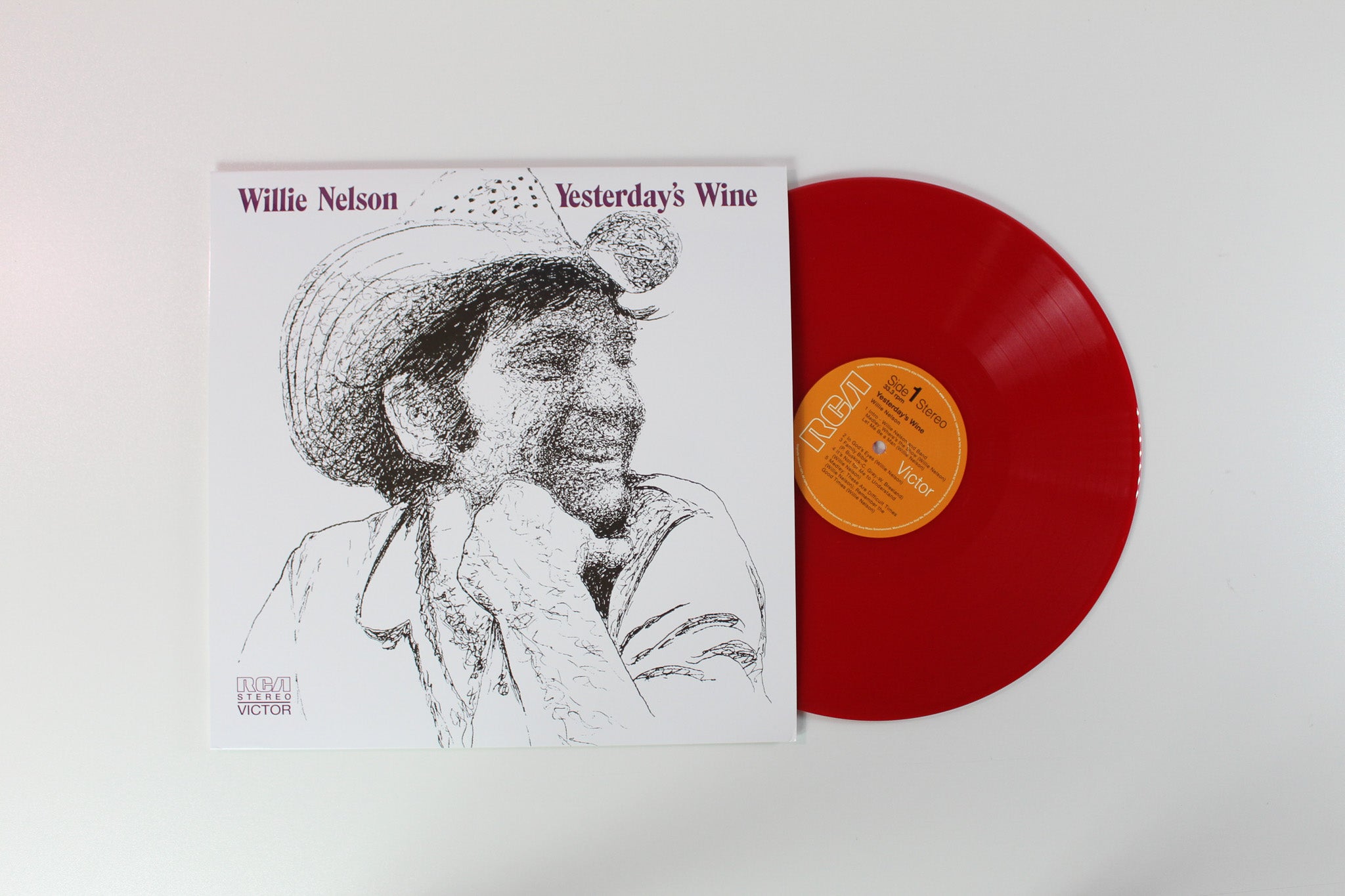 Willie Nelson - The Story Of Willie Nelson Ltd. Reissue on Vinyl Me, Please Colored Vinyl
