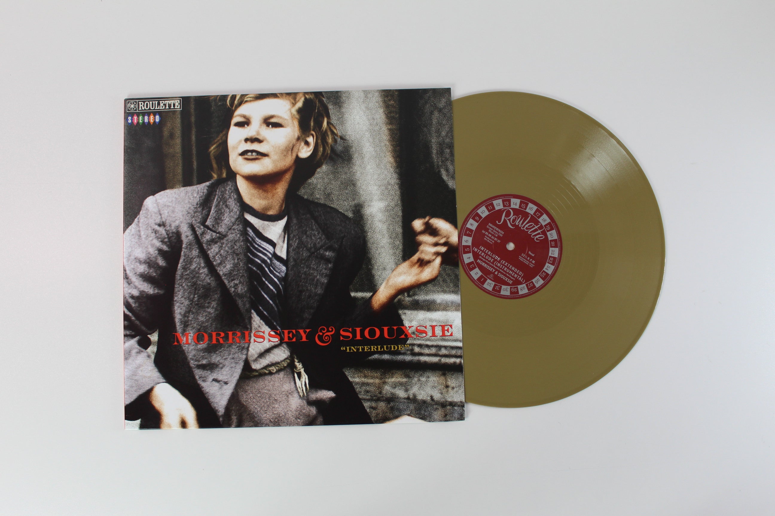 Morrissey, Siouxsie Sioux - Interlude on Roulette - Record Store Day 2024 - Limited Edition - Gold Vinyl - Reissue