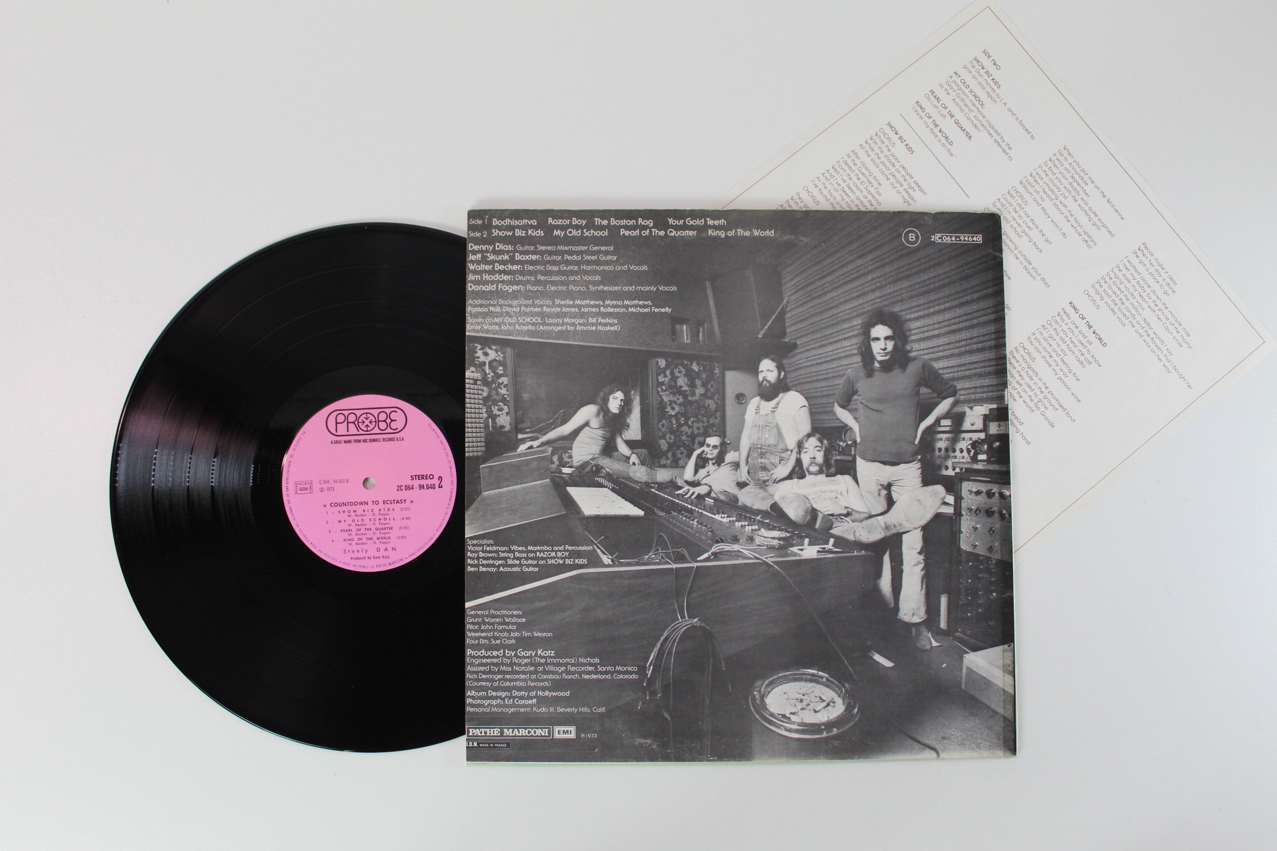 Steely Dan - Countdown To Ecstasy on Probe French Pressing