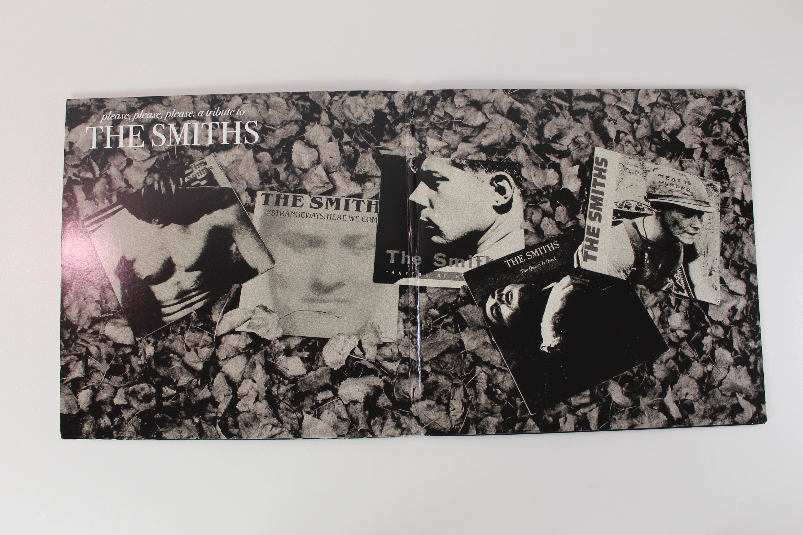 Various - Please Please Please: A Tribute To The Smiths on American Laundromat Records - Blue [Powder] Vinyl