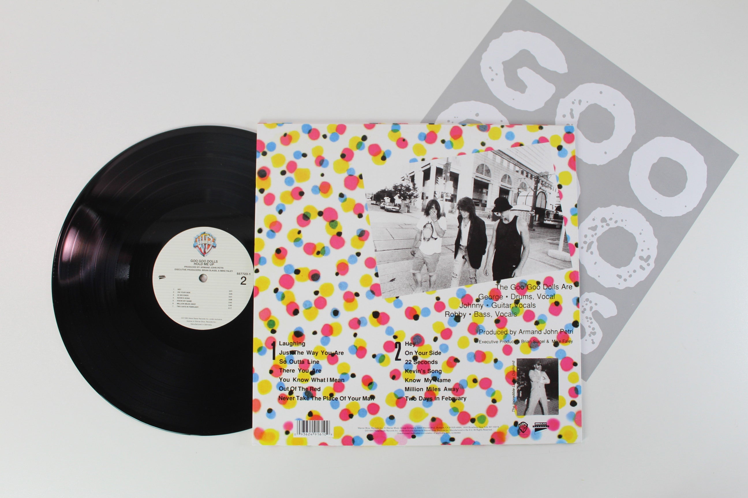 Goo Goo Dolls - Hold Me Up on Warner Bros. Records - Reissue