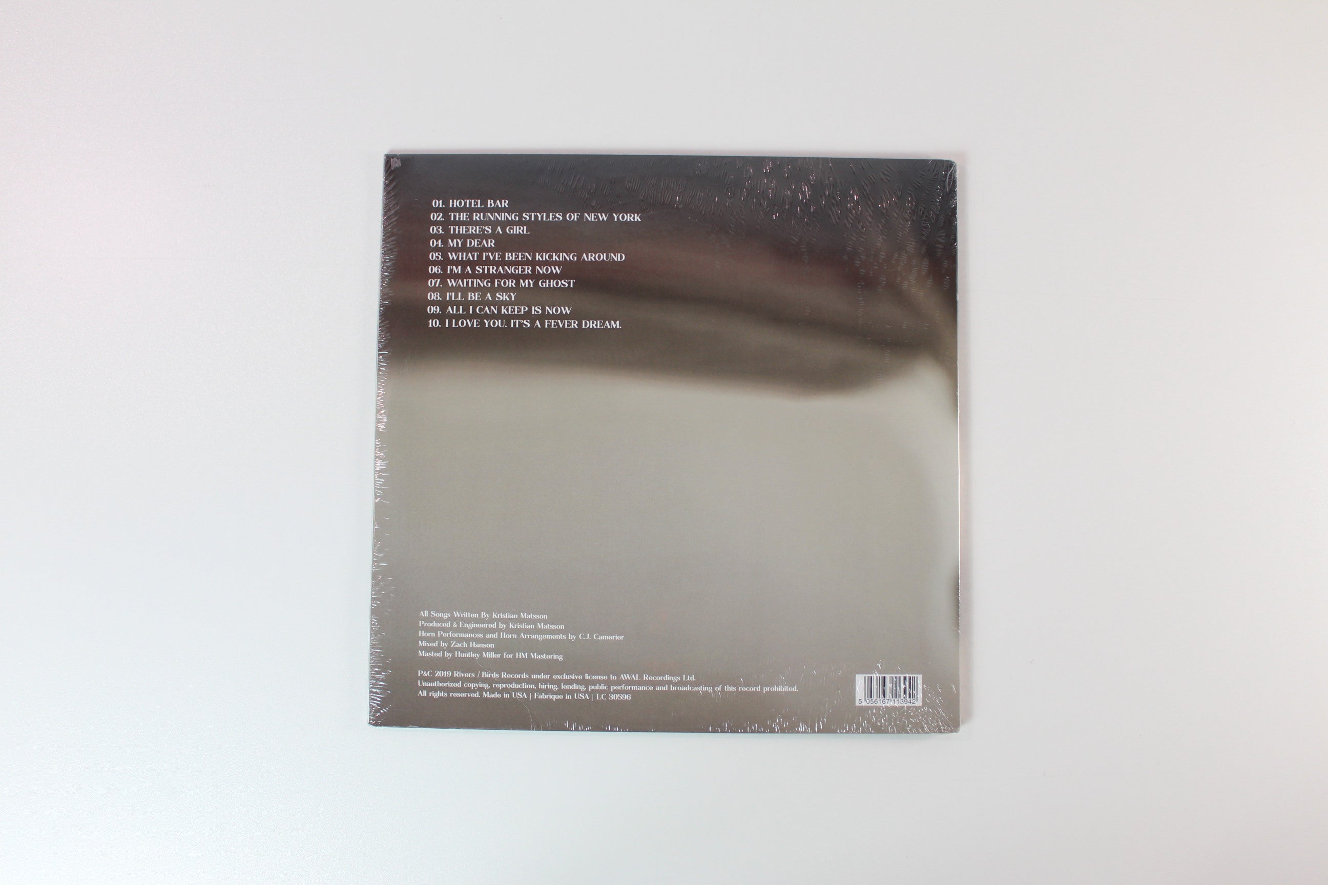 The Tallest Man On Earth - I Love You. It's A Fever Dream. on Rivers/Birds Records - Sealed Coke Bottle Clear Vinyl