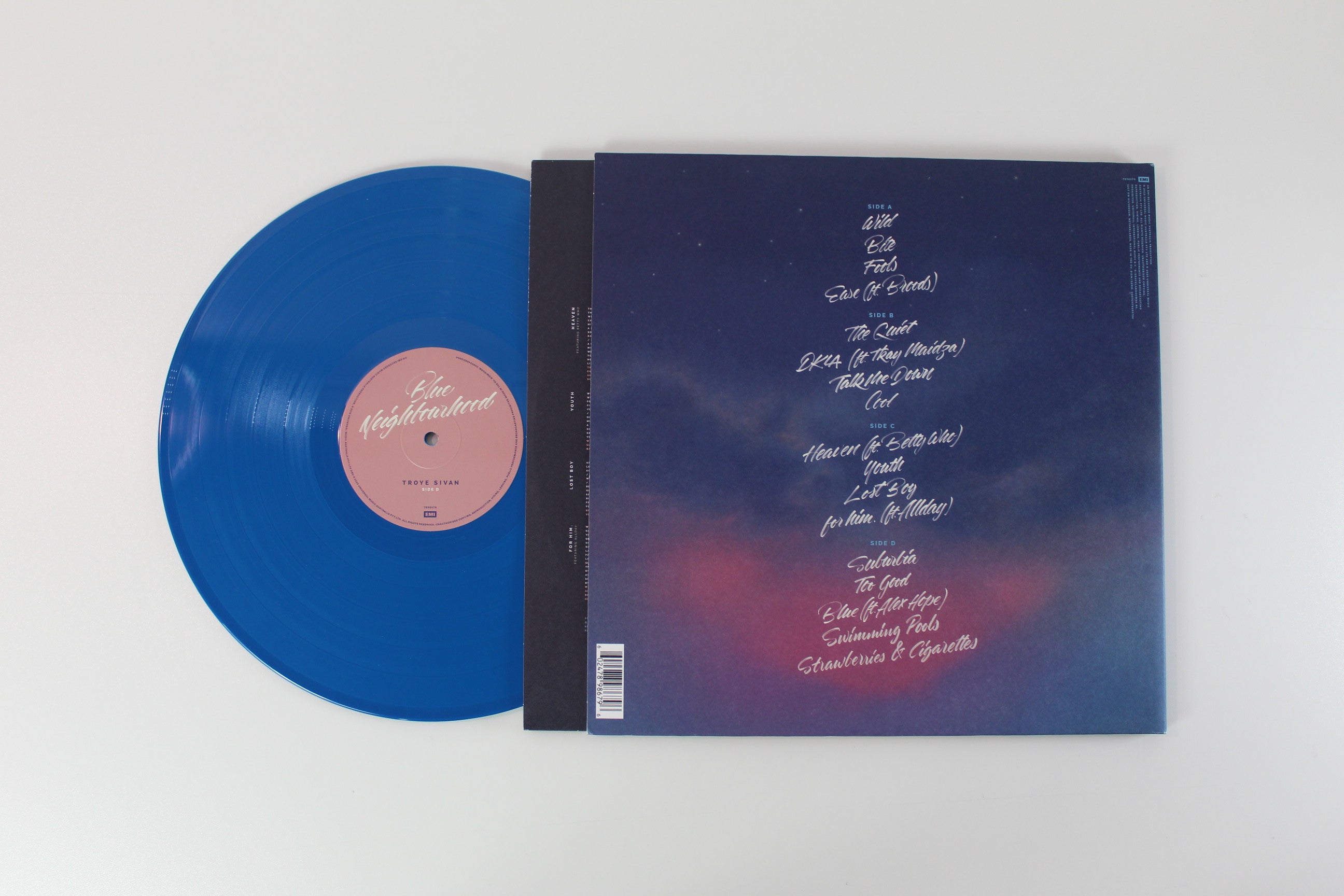 Troye Sivan - Blue Neighbourhood on EMI - Limited Edition - Aqua / Pink Vinyl - Reissue