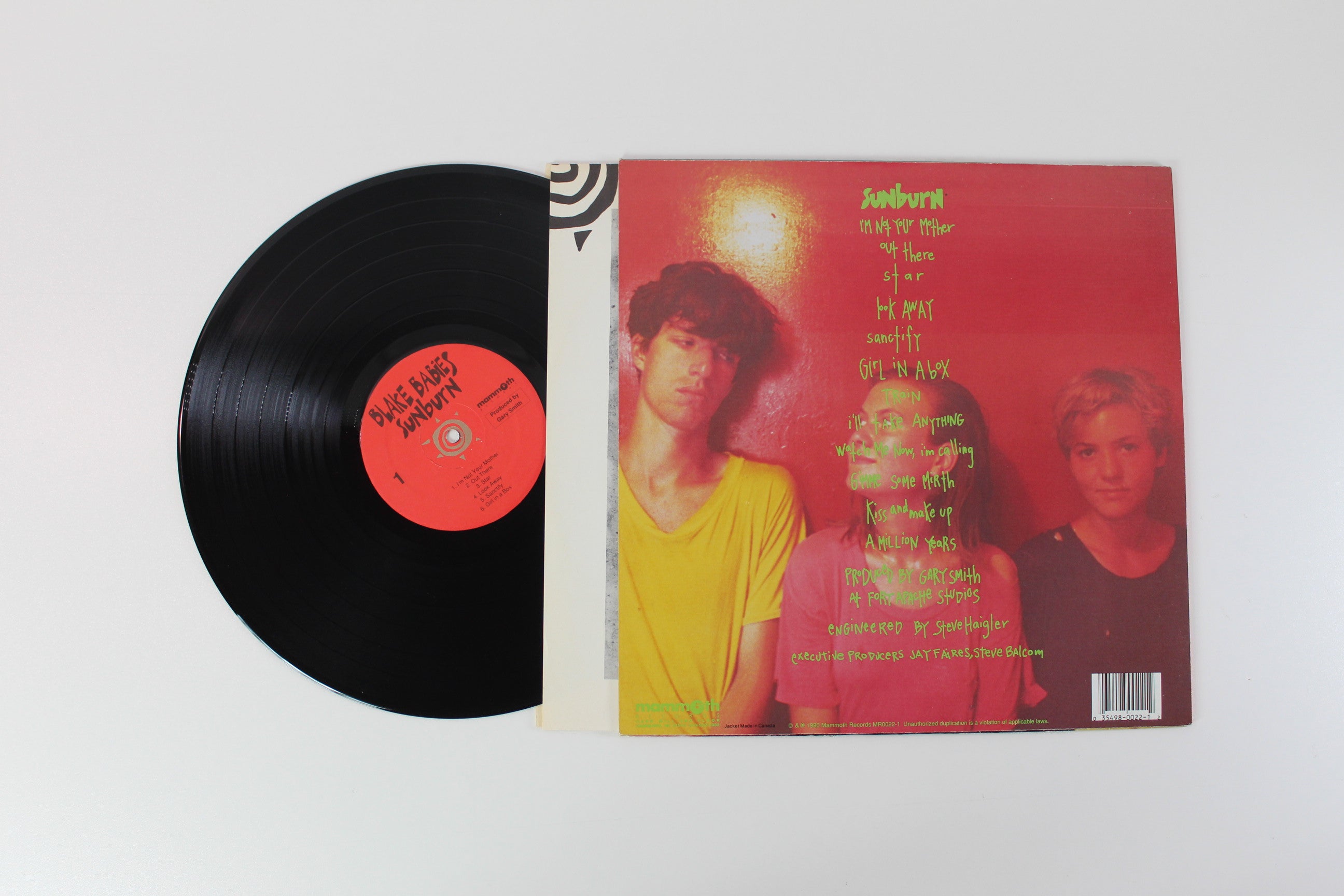 Blake Babies - Sunburn on Mammoth Records