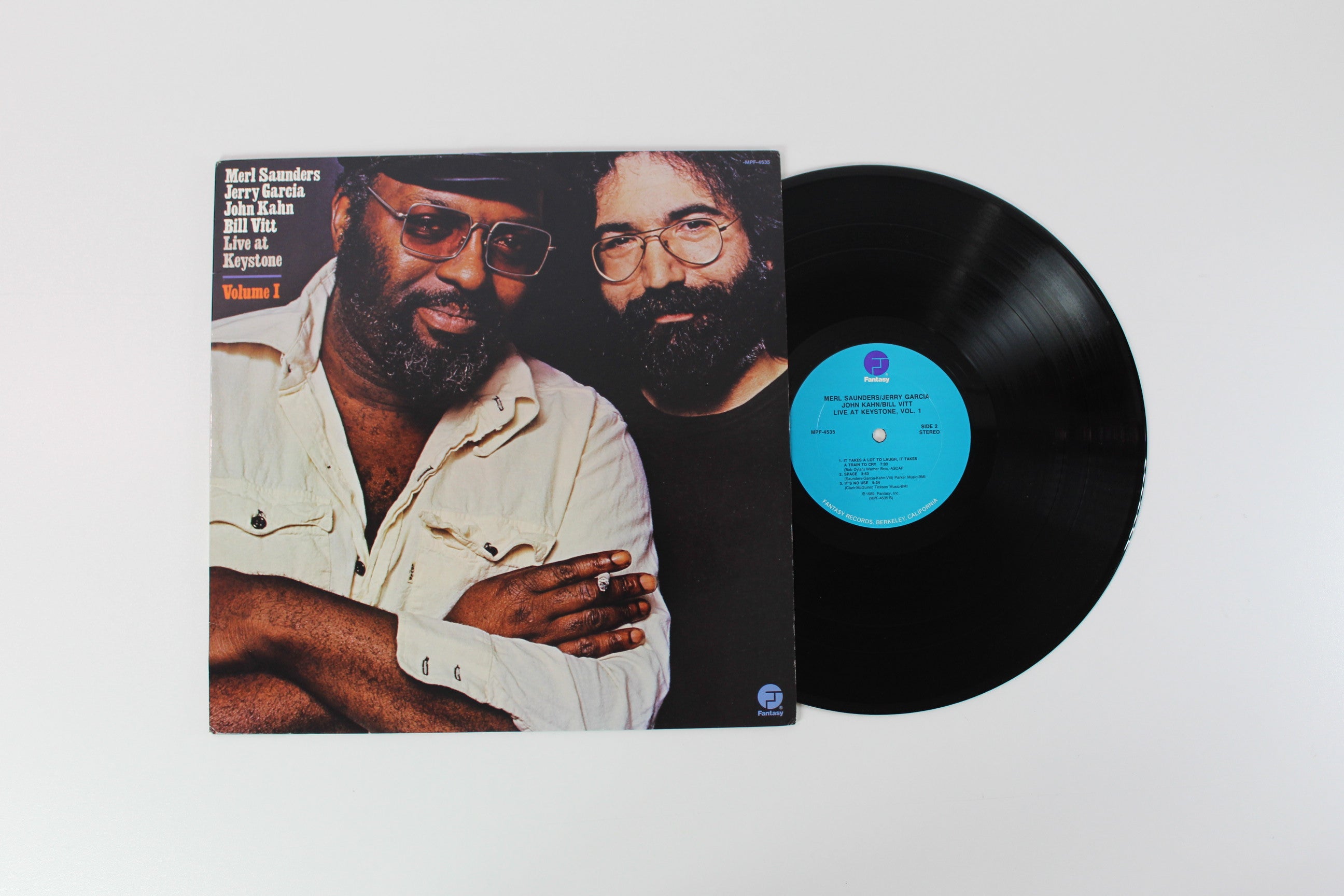 Merl Saunders, Jerry Garcia, John Kahn, Bill Vitt - Live At Keystone, Vol. 1 on Fantasy