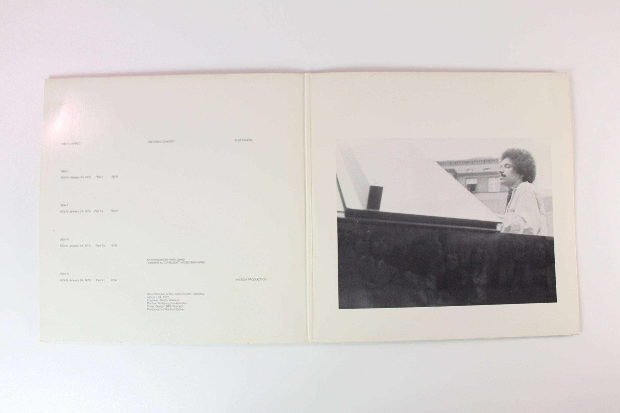 Keith Jarrett - The Köln Concert on ECM Records