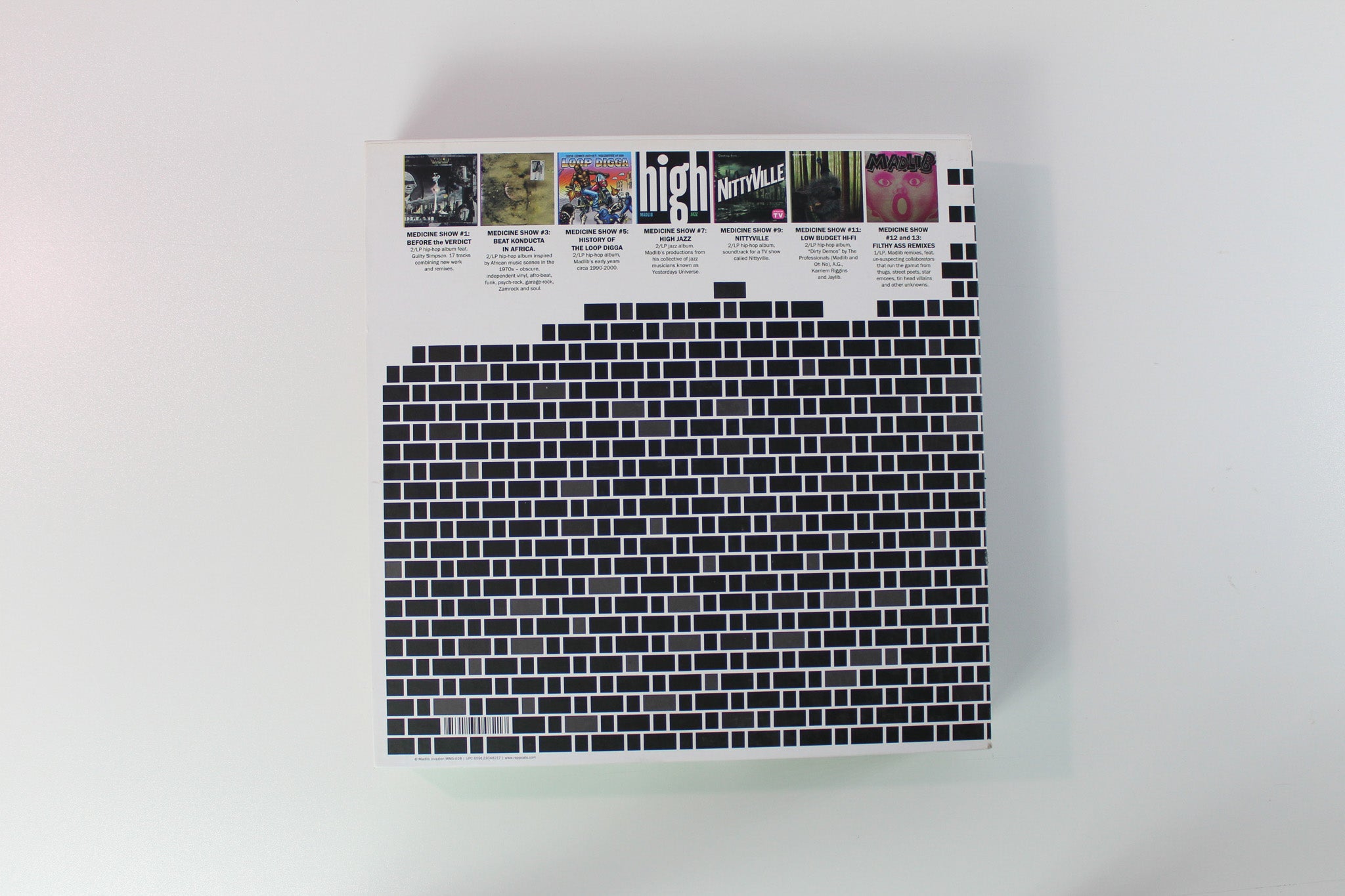 Madlib - Madlib Medicine Show: The Brick on Madlib Invazion Box Set Reissue