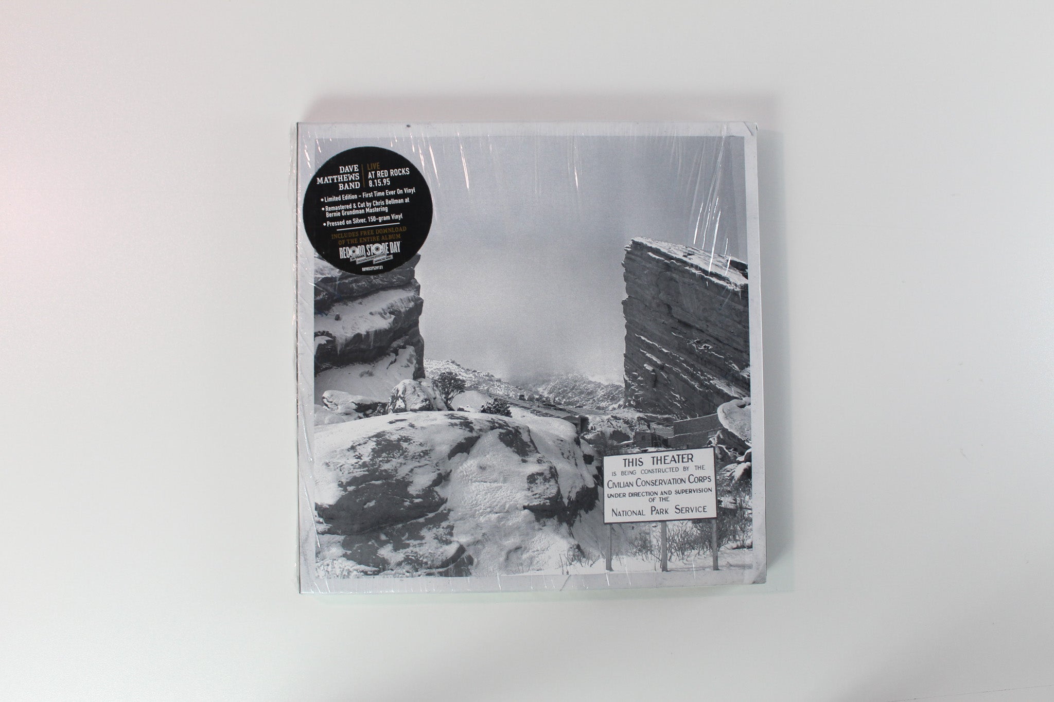 Dave Matthews Band - Live At Red Rocks 8.15.95 on Bama Rags RSD 2017 Ltd Numbered Silver Vinyl Box Set