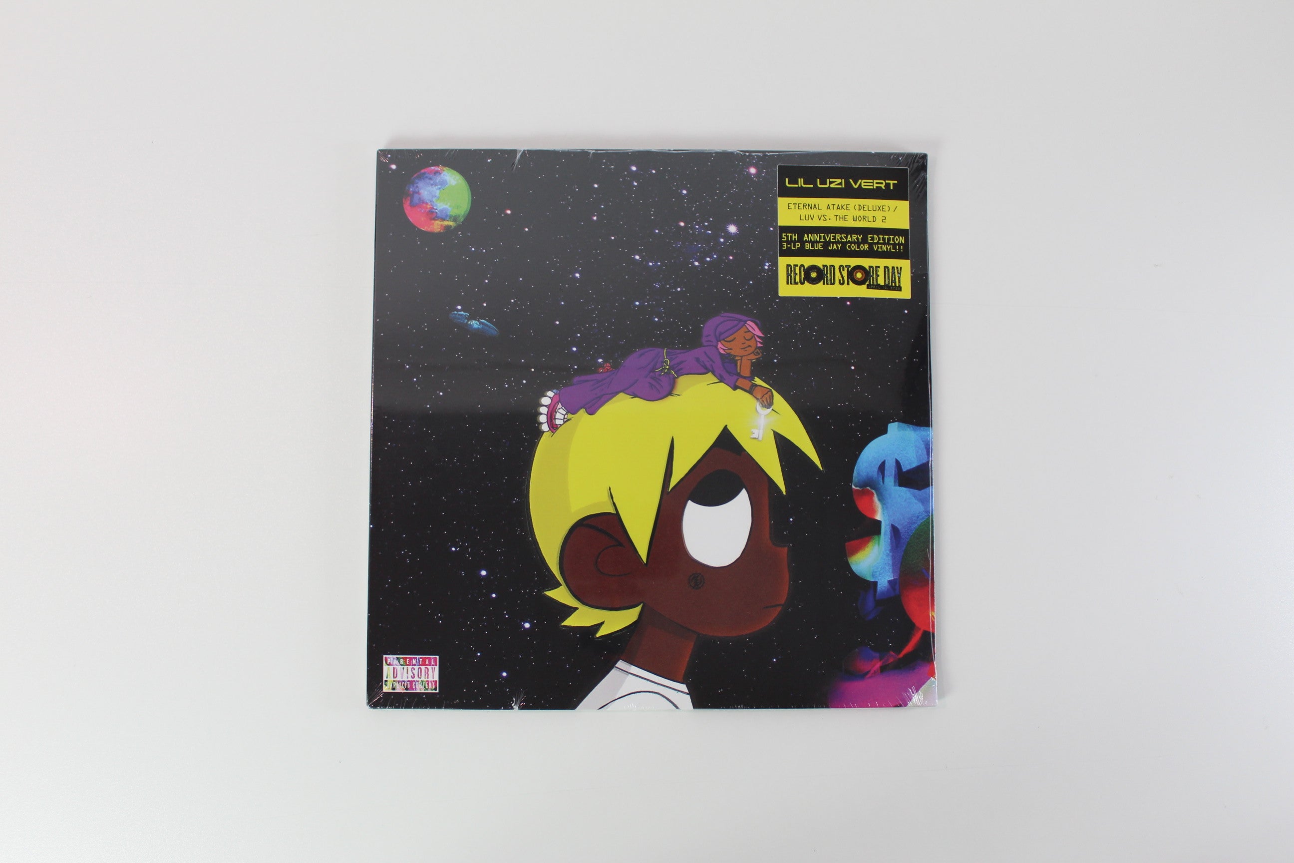 Lil Uzi Vert - Eternal Atake (Deluxe) / LUV vs. The World 2 on Atlantic / Generation Now - Record Store Day 2025 - Deluxe Edition - Blue Jay Vinyl - Reissue - Sealed