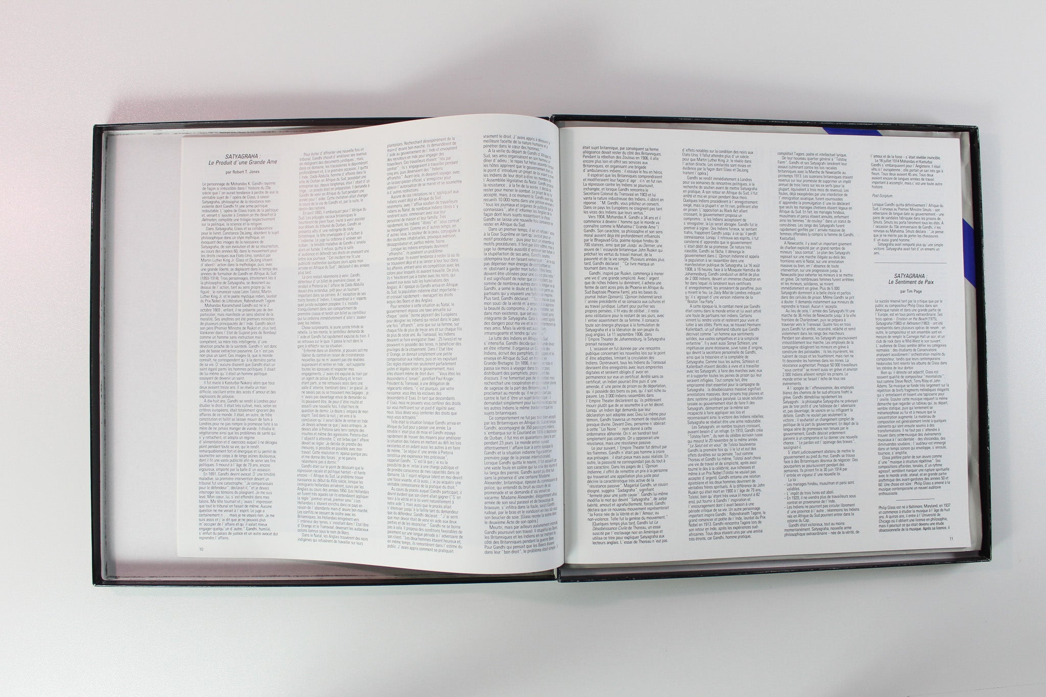 Philip Glass - Satyagraha on CBS Masterworks Box Set