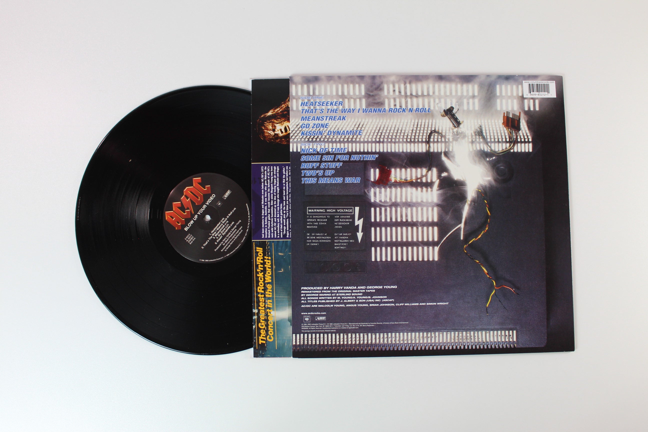 AC/DC - Blow Up Your Video on Epic 180 Gram Reissue