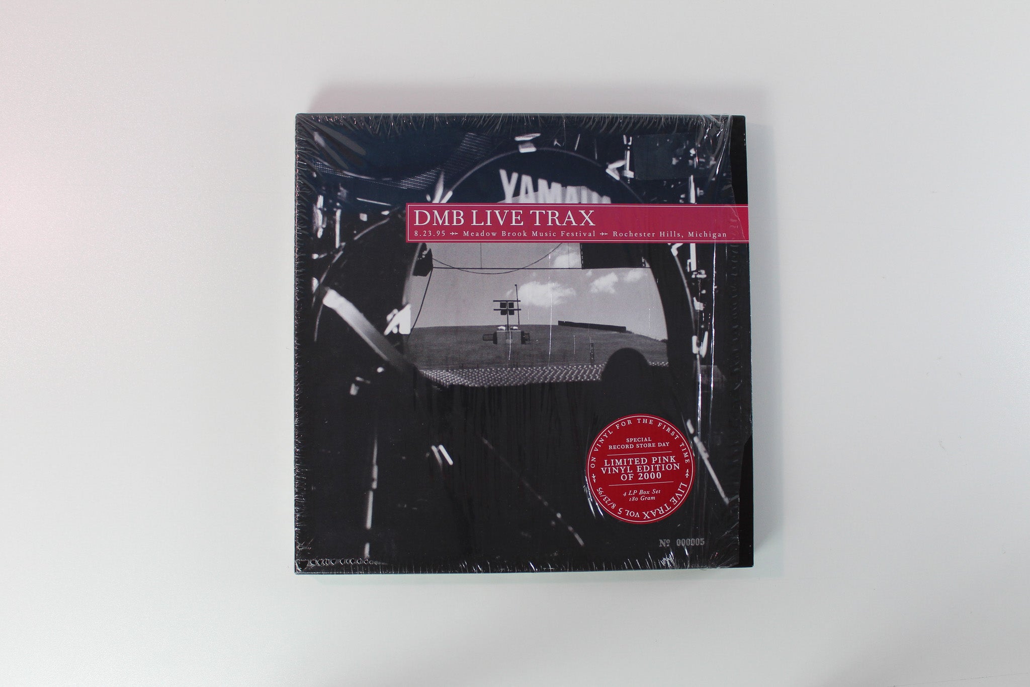 Dave Matthews Band - DMB Live Trax Vol. 5 on Bama Rags RSD BF 2015 Ltd Pink Translucent Box Set