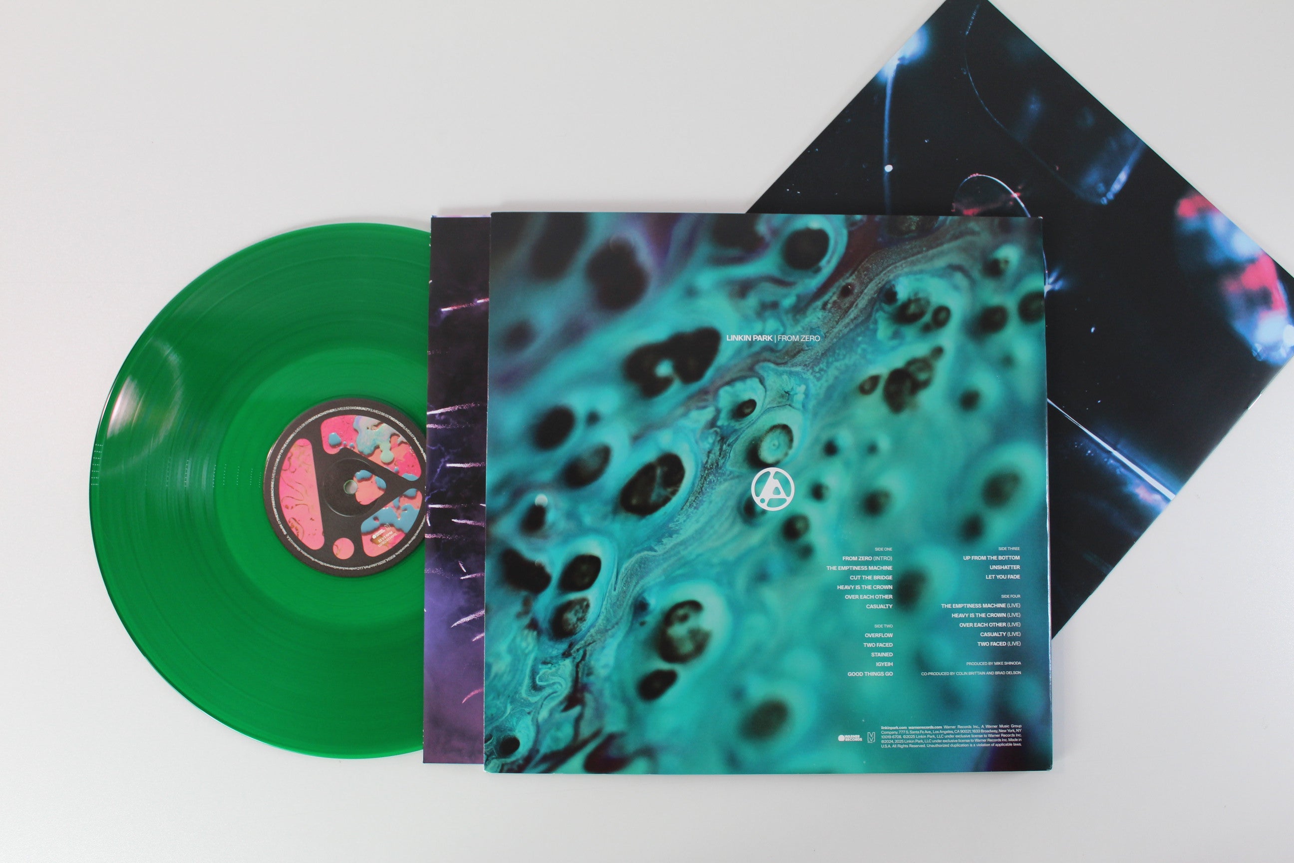 Linkin Park - From Zero on Warner Records – Deluxe Edition – Reissue – Green Translucent Emerald Colored Vinyl