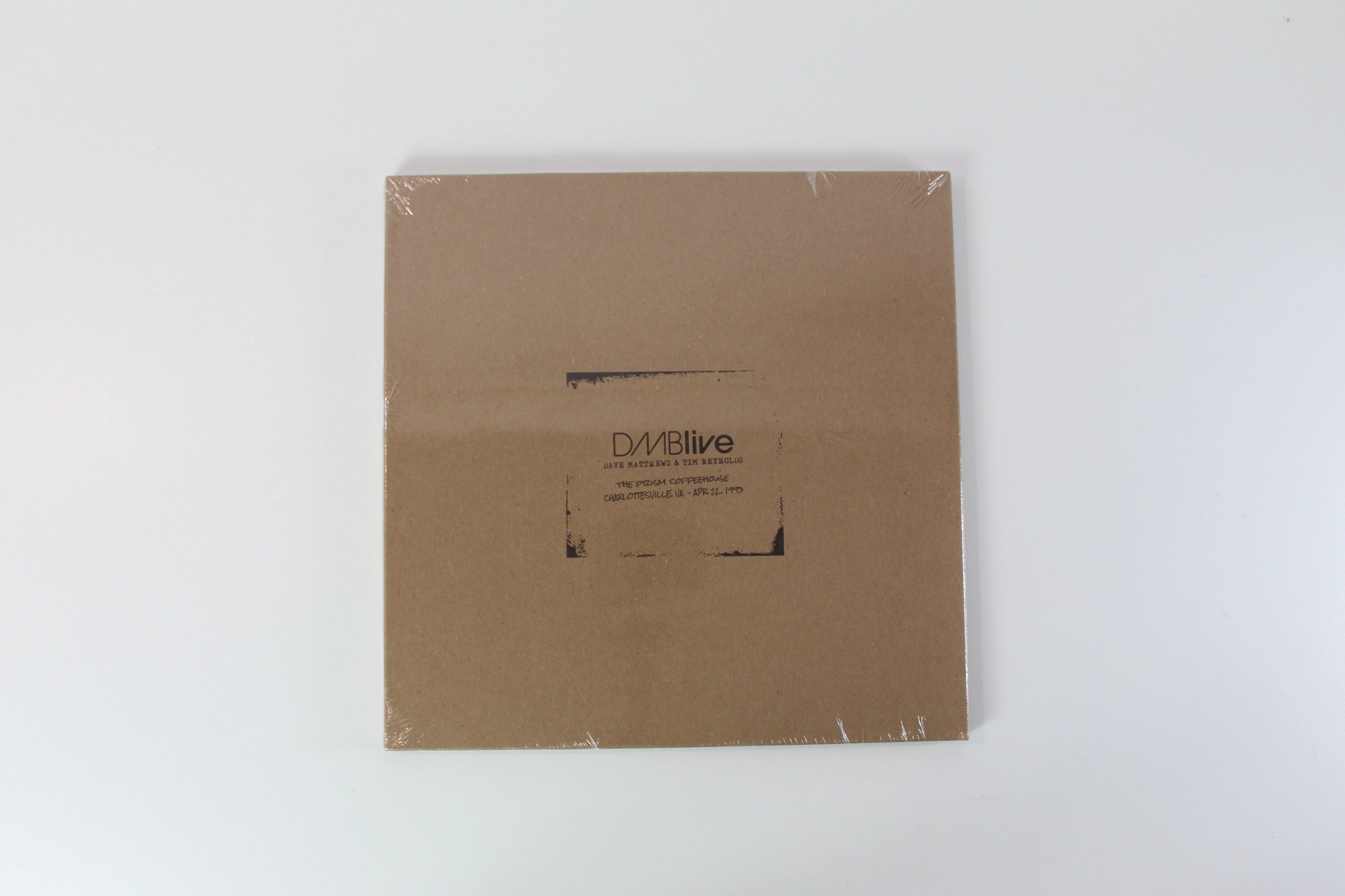 Dave Matthews, Tim Reynolds - DMBLive The Prism Coffeehouse, Charlottesville, VA - April 22, 1993 on Bama Rags Records - Sealed